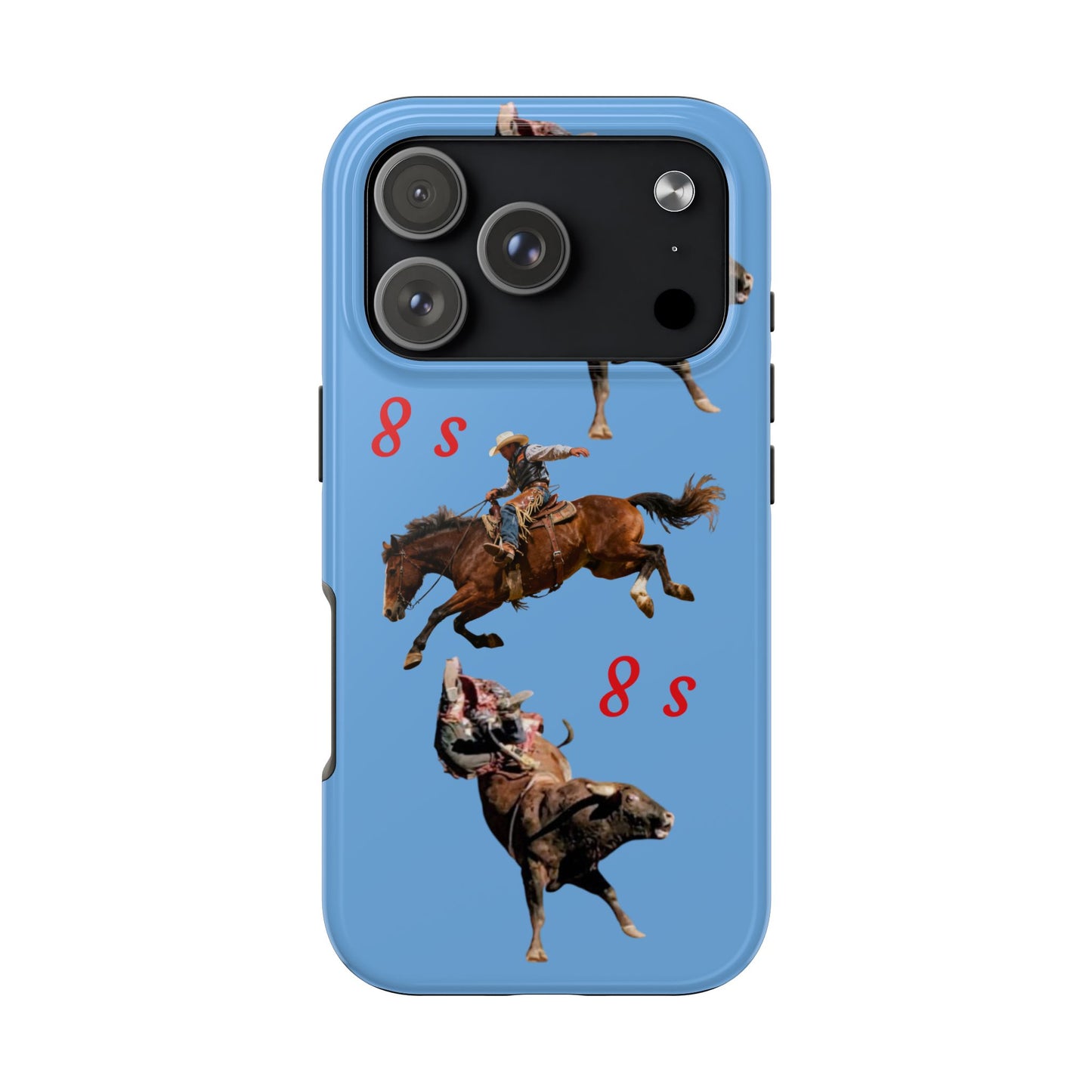 Rodeo Cowboys "8 Second Ride" Phone Case