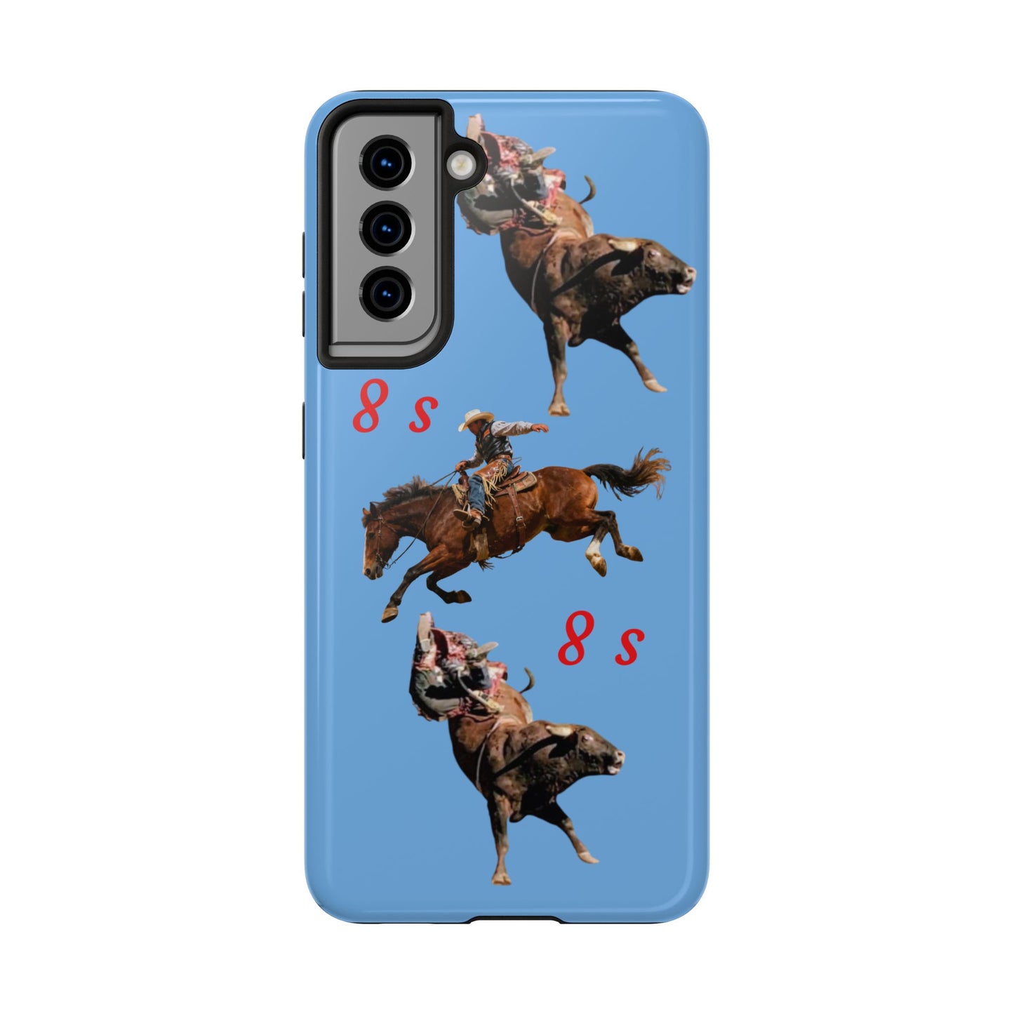 Rodeo Cowboys "8 Second Ride" Phone Case