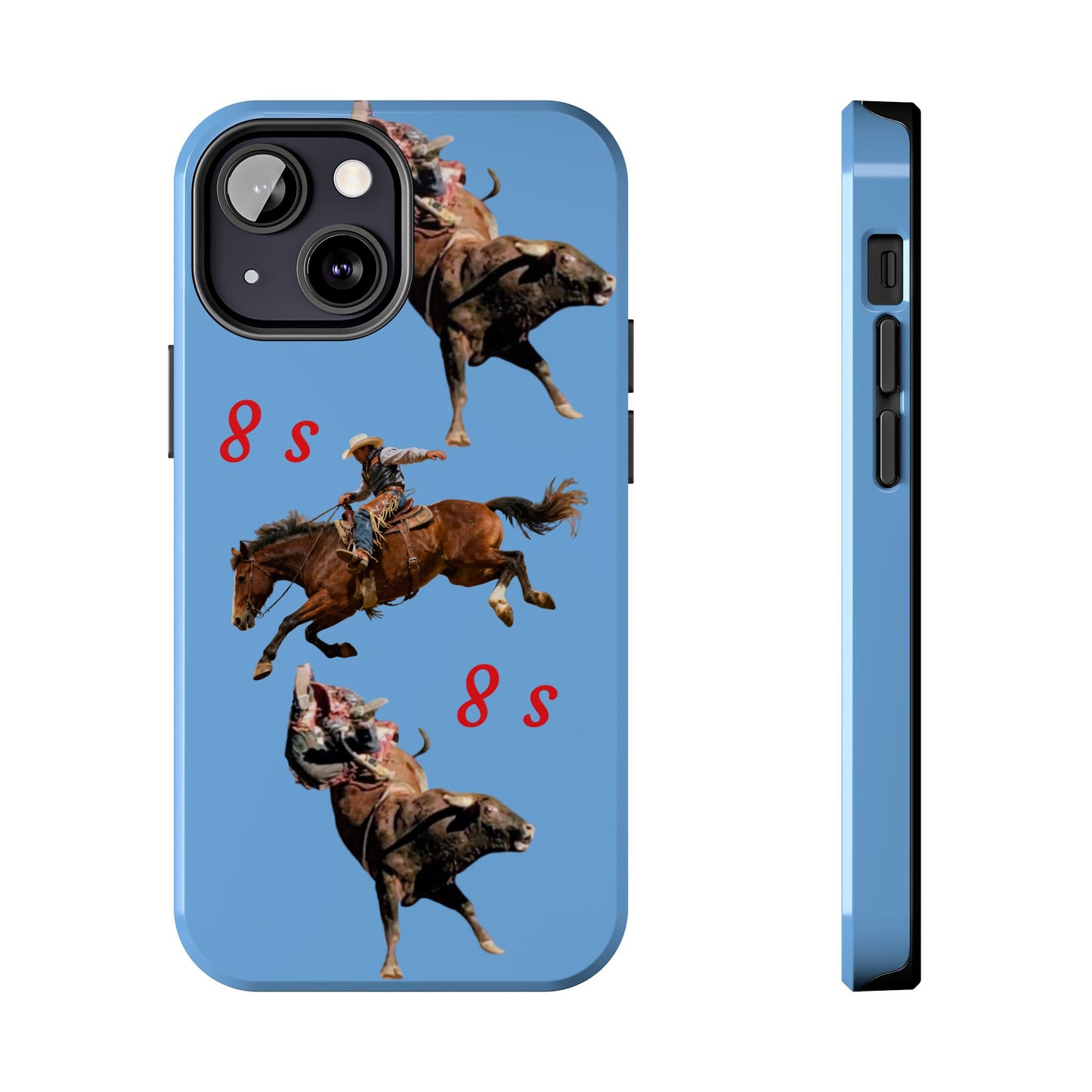 Rodeo Cowboys "8 Second Ride" Phone Case