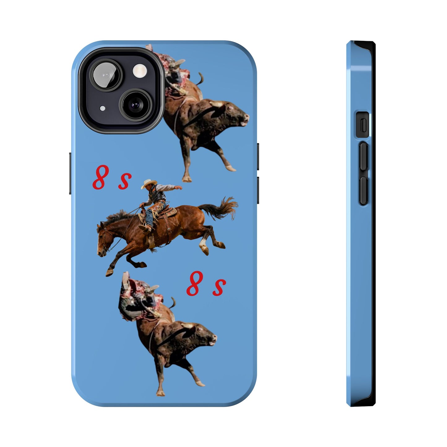Rodeo Cowboys "8 Second Ride" Phone Case