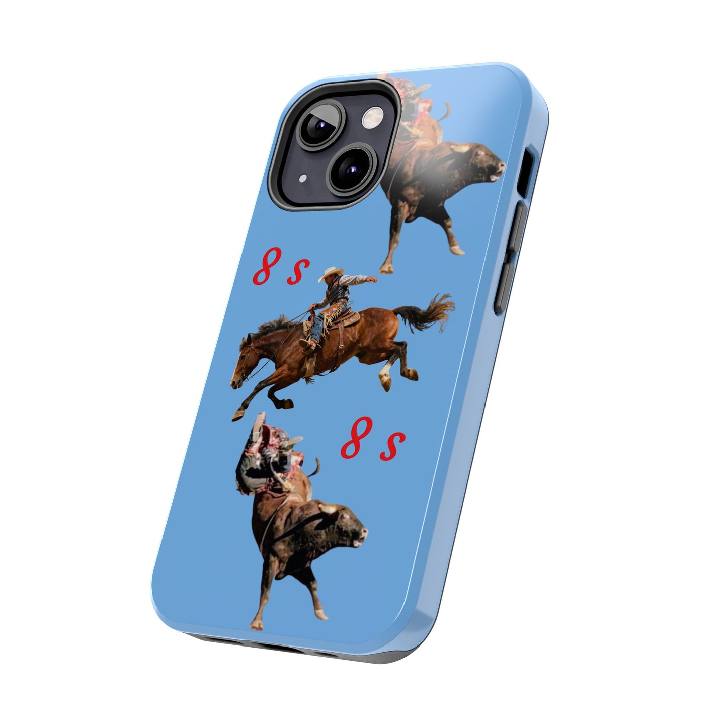 Rodeo Cowboys "8 Second Ride" Phone Case