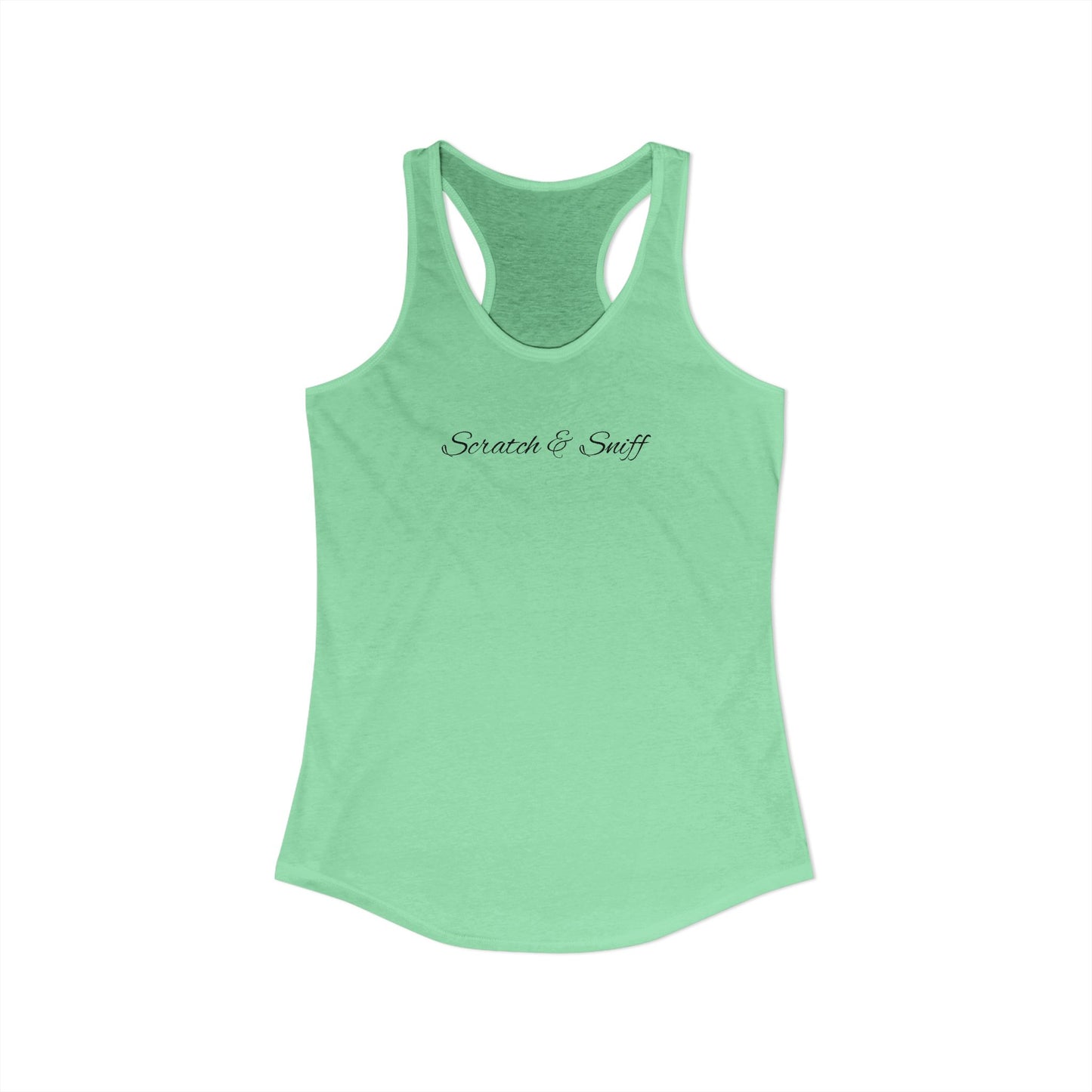 Scratch-and-Sniff Scented Design Racerback Tank