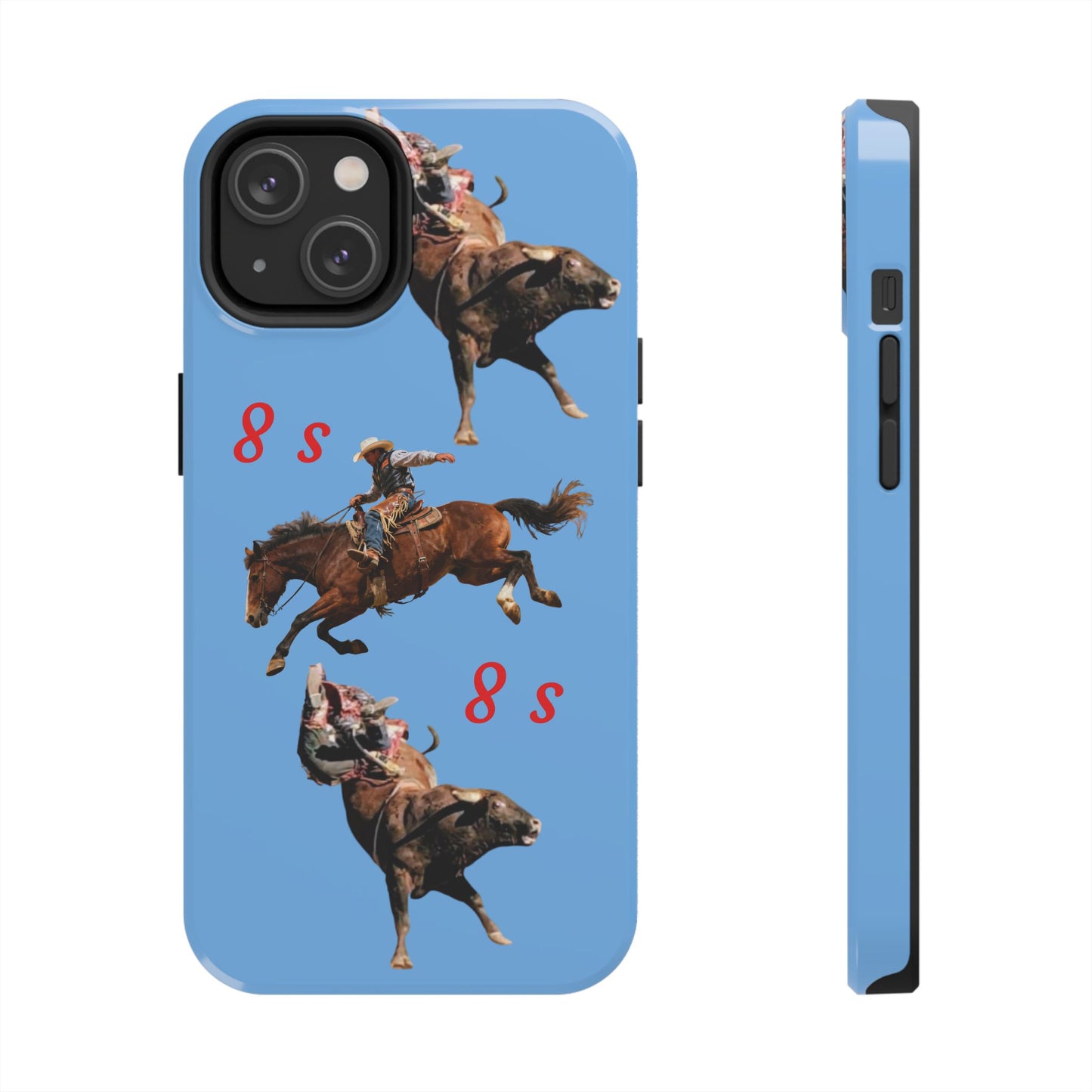 Rodeo Cowboys "8 Second Ride" Phone Case