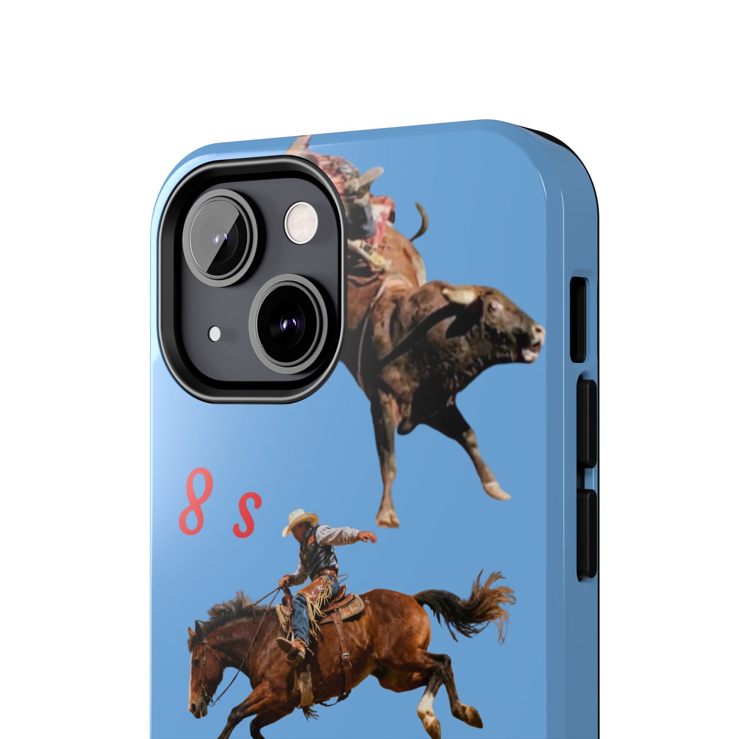 Rodeo Cowboys "8 Second Ride" Phone Case