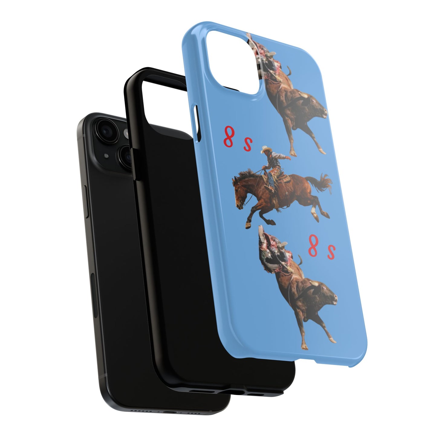 Rodeo Cowboys "8 Second Ride" Phone Case