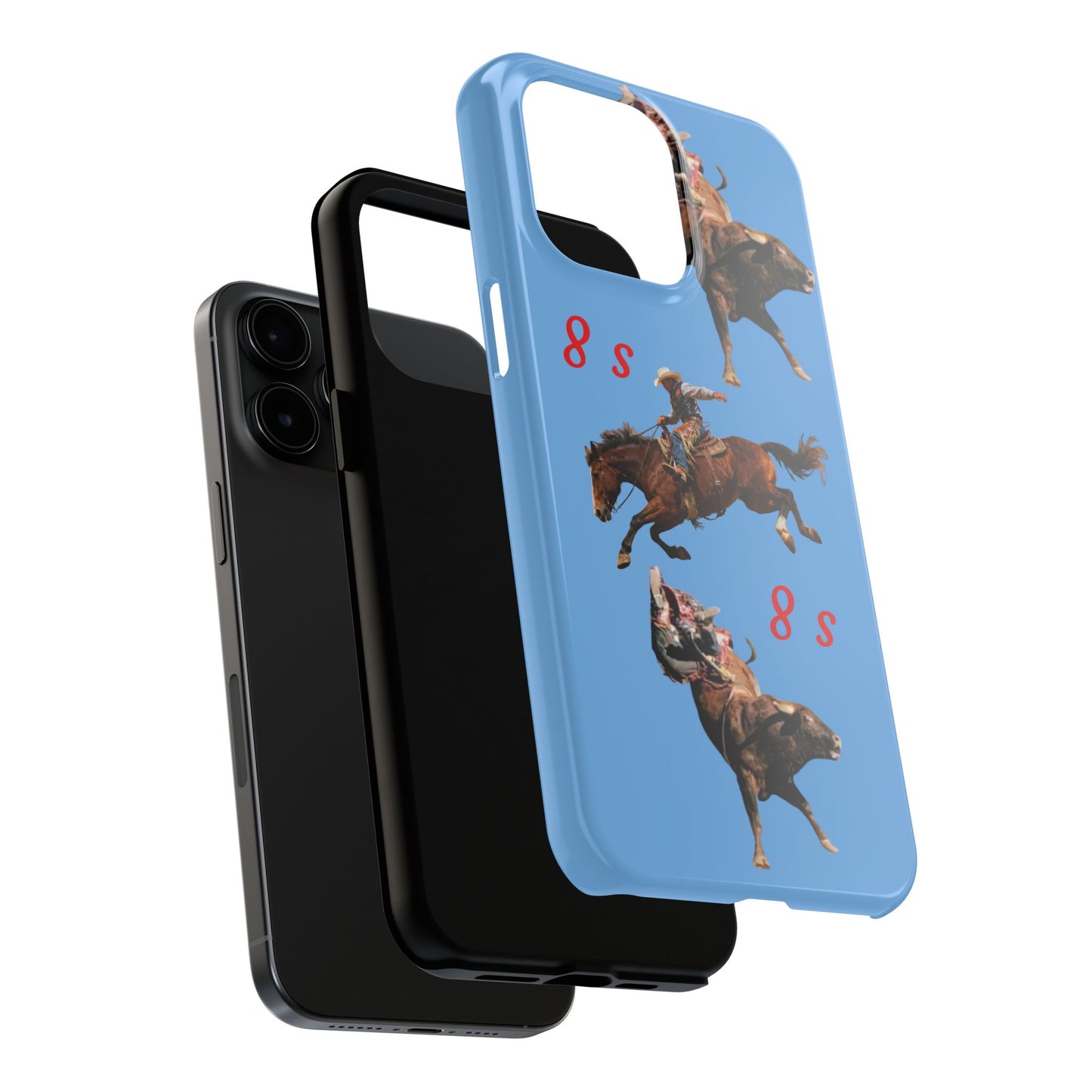 Rodeo Cowboys "8 Second Ride" Phone Case