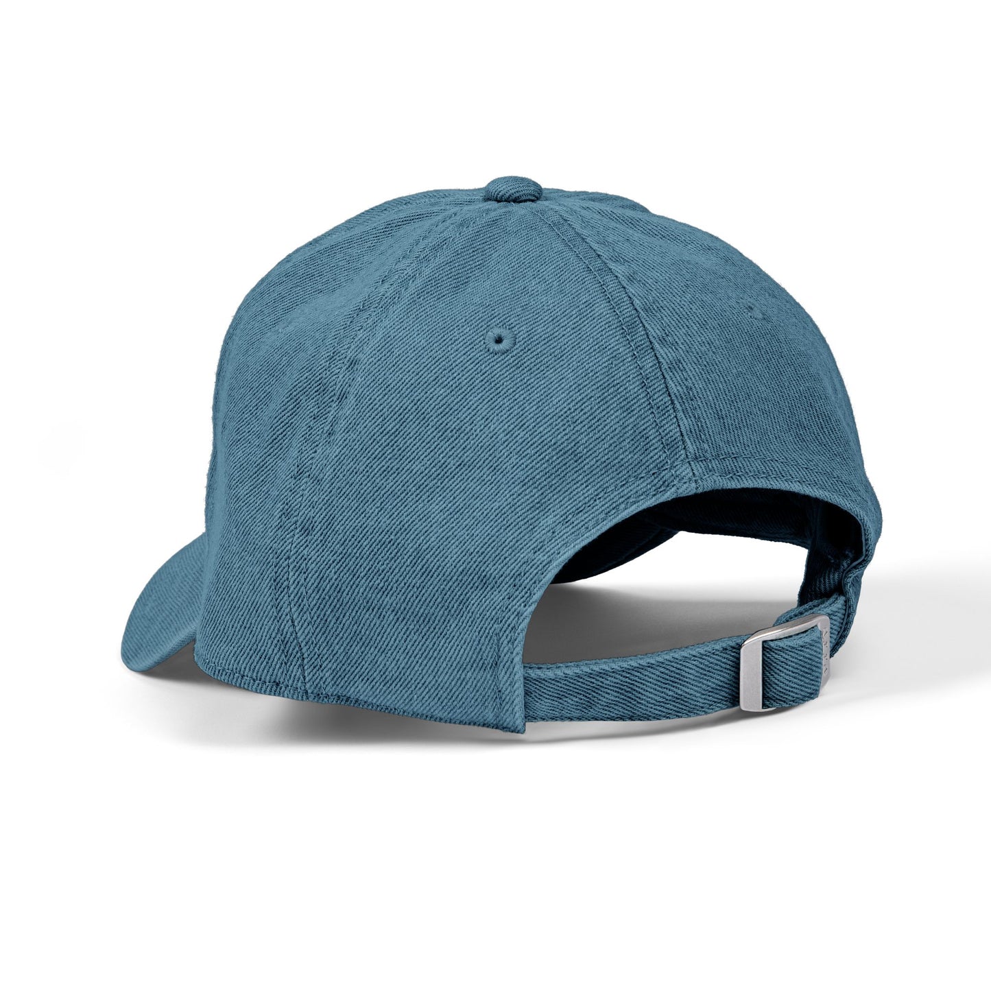 Cowboy Quote Embroidered Denim Hat — "When you find yourself in a hole, stop digging" Inspirational Cap