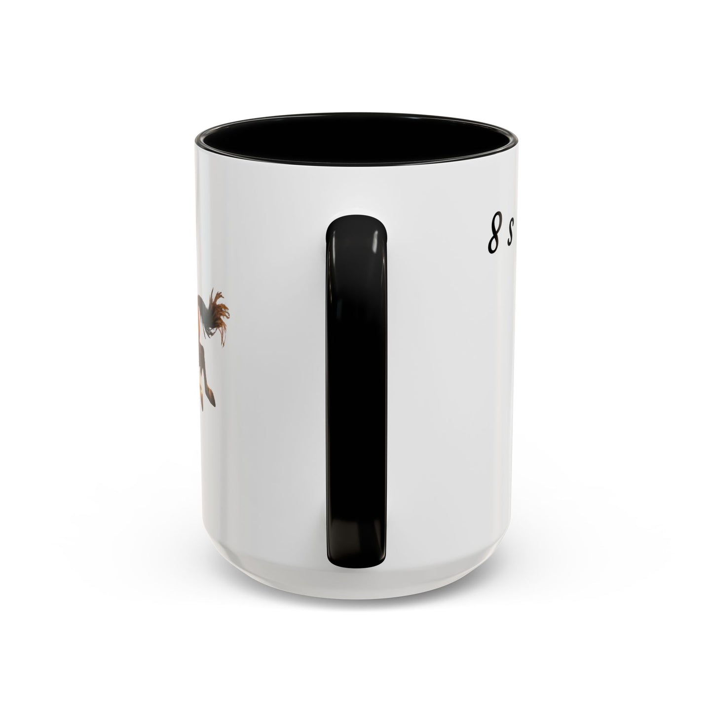 8 Second Rodeo Cowboy Ride Accent Coffee Mug — Rodeo Western Coffee Cup