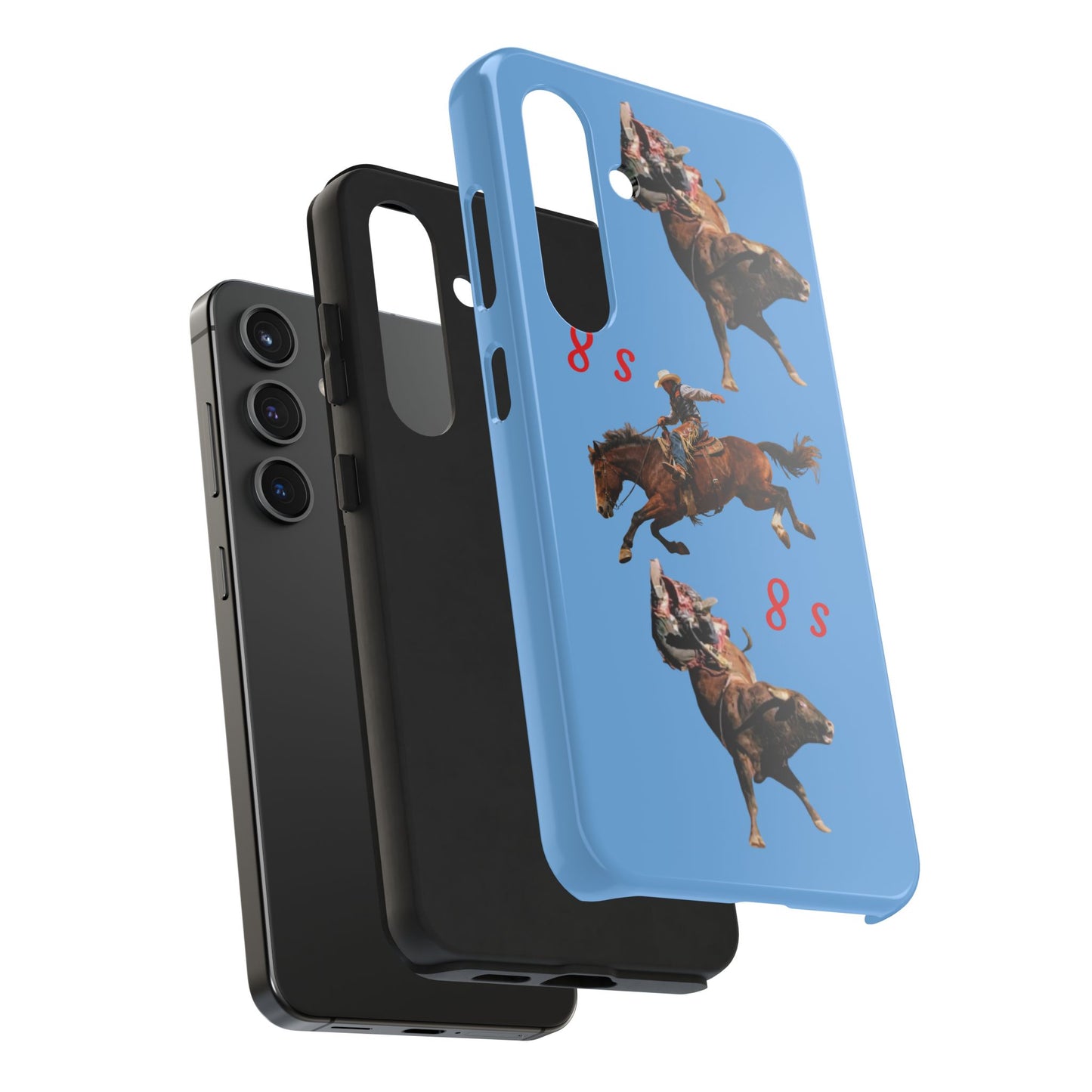 Rodeo Cowboys "8 Second Ride" Phone Case