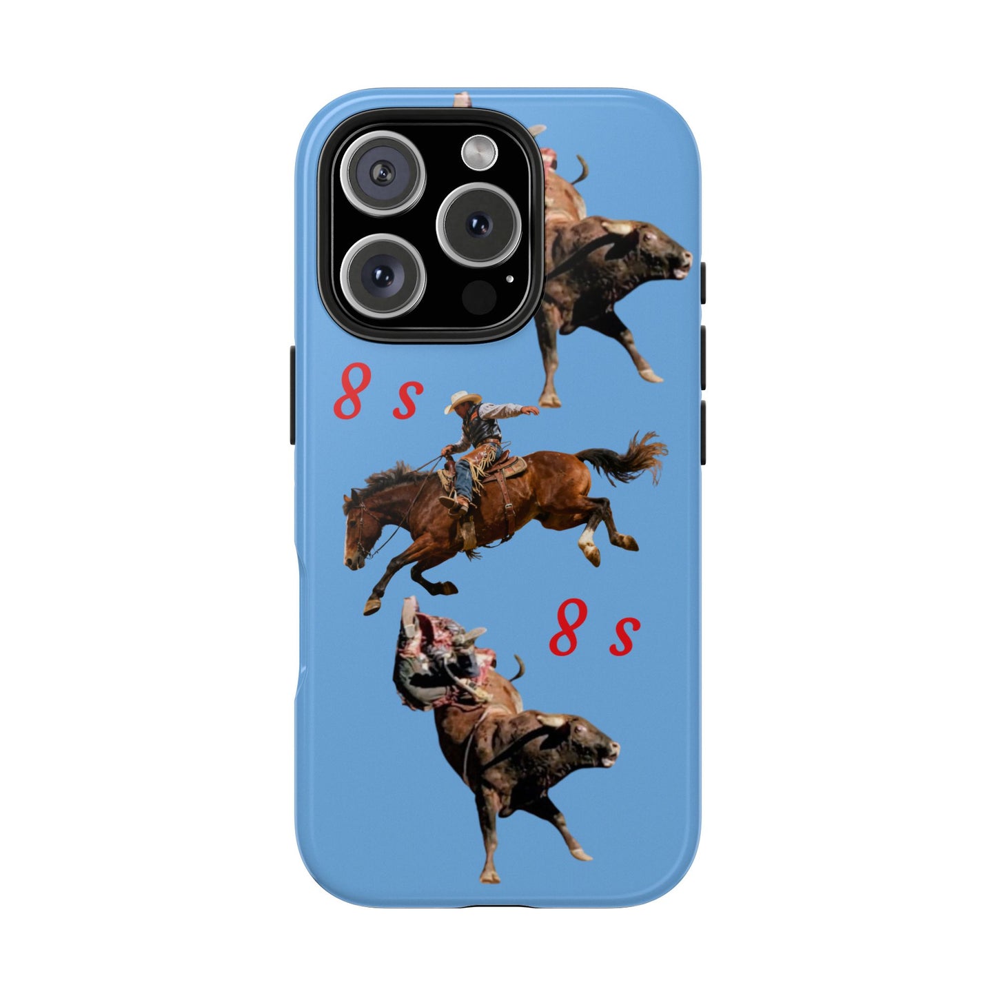 Rodeo Cowboys "8 Second Ride" Phone Case
