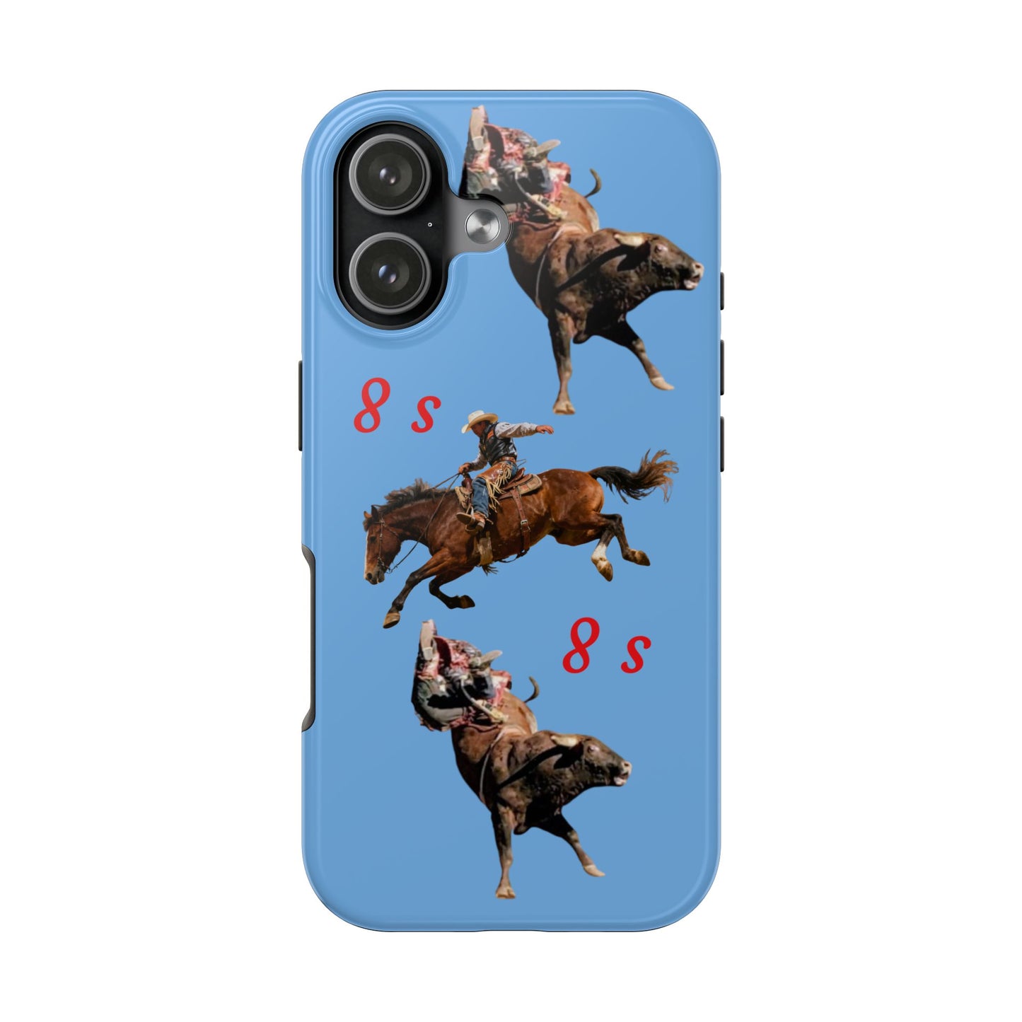 Rodeo Cowboys "8 Second Ride" Phone Case