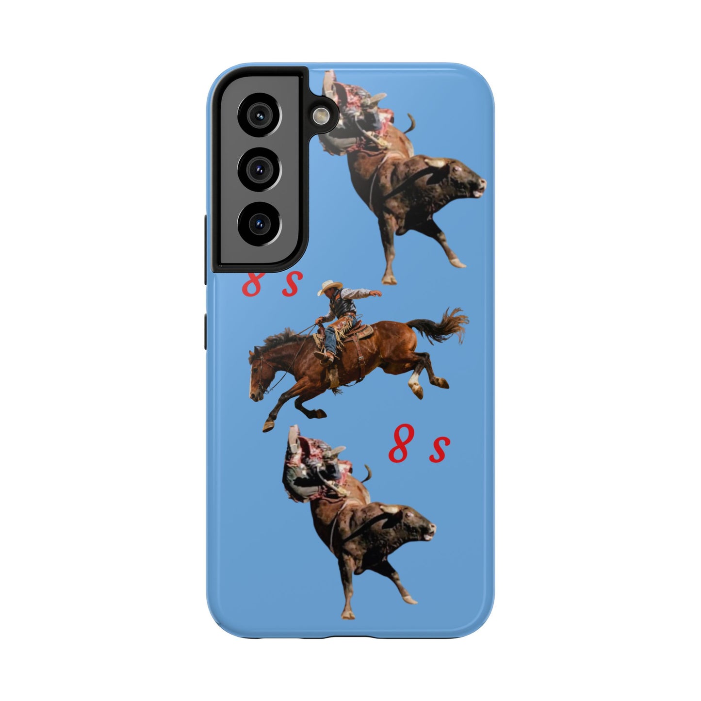 Rodeo Cowboys "8 Second Ride" Phone Case
