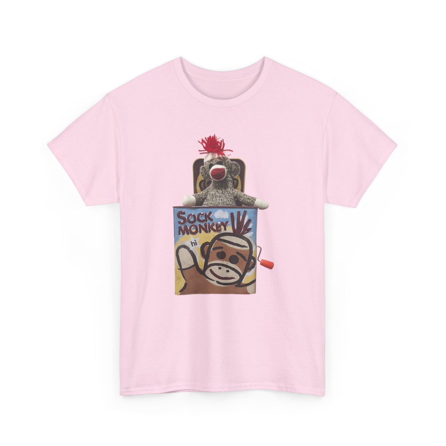 Sock Monkey Graphic T‑Shirt — Retro Toy Illustration Tee
