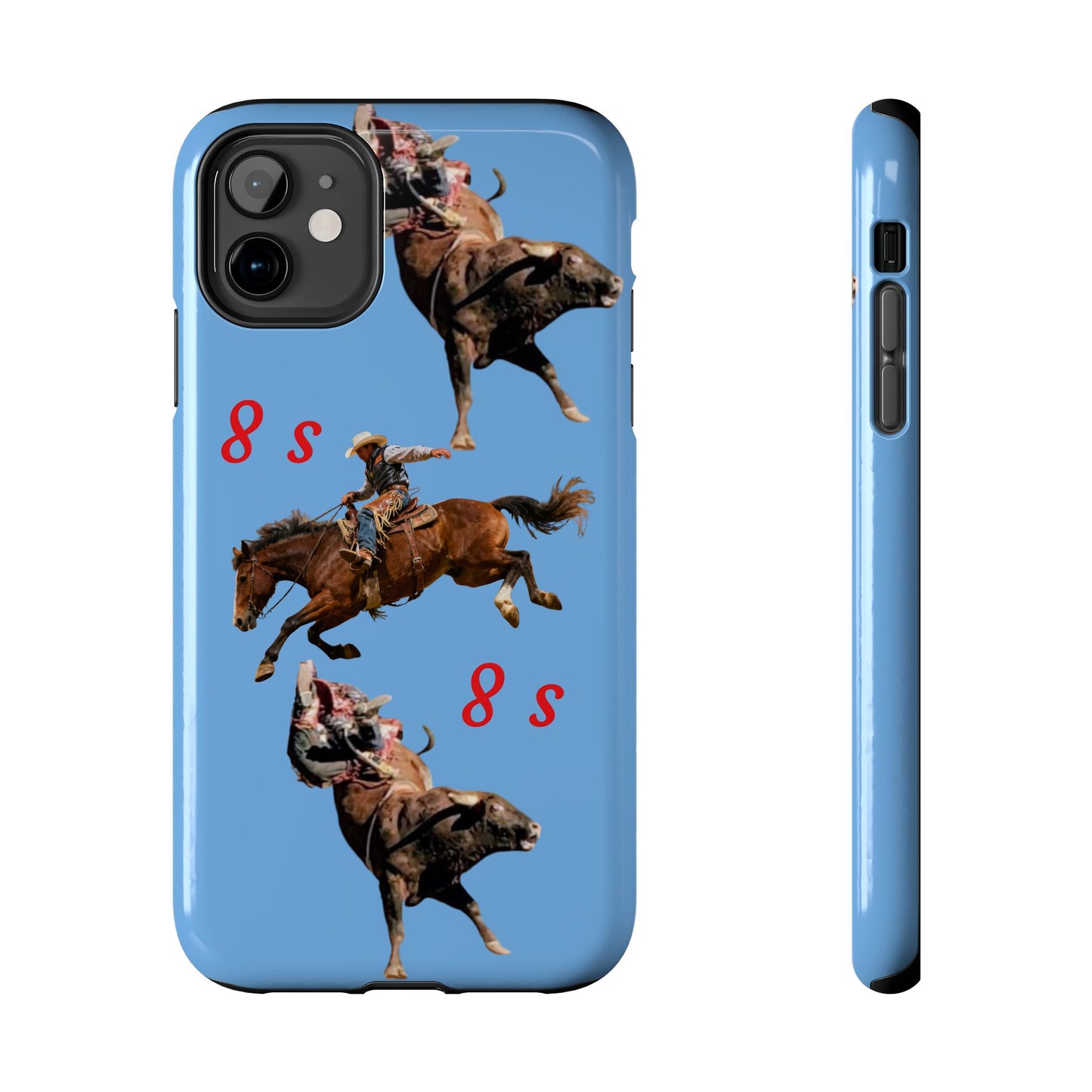 Rodeo Cowboys "8 Second Ride" Phone Case