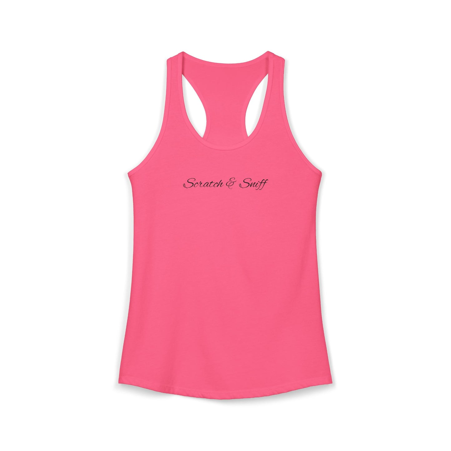Scratch-and-Sniff Scented Design Racerback Tank