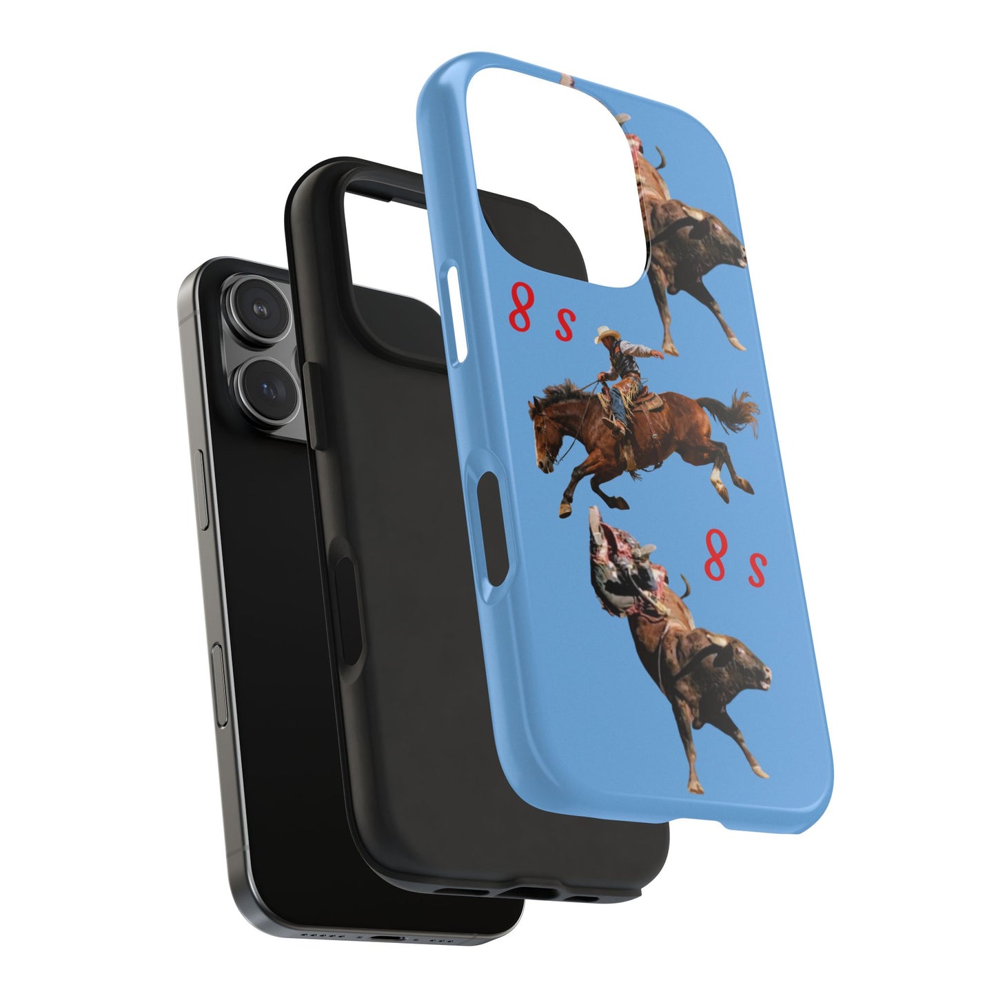 Rodeo Cowboys "8 Second Ride" Phone Case