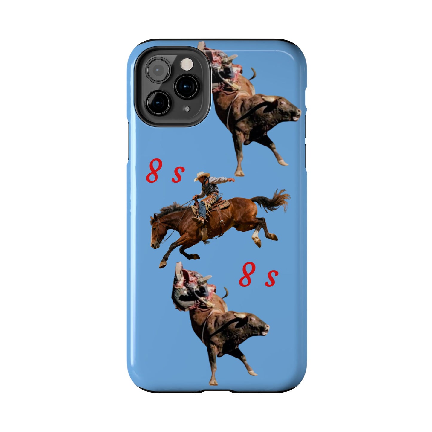 Rodeo Cowboys "8 Second Ride" Phone Case