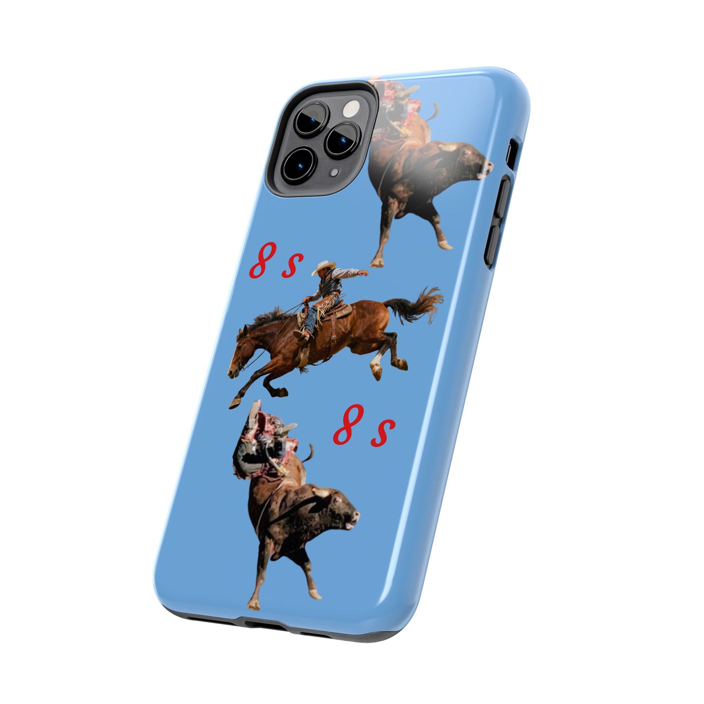 Rodeo Cowboys "8 Second Ride" Phone Case