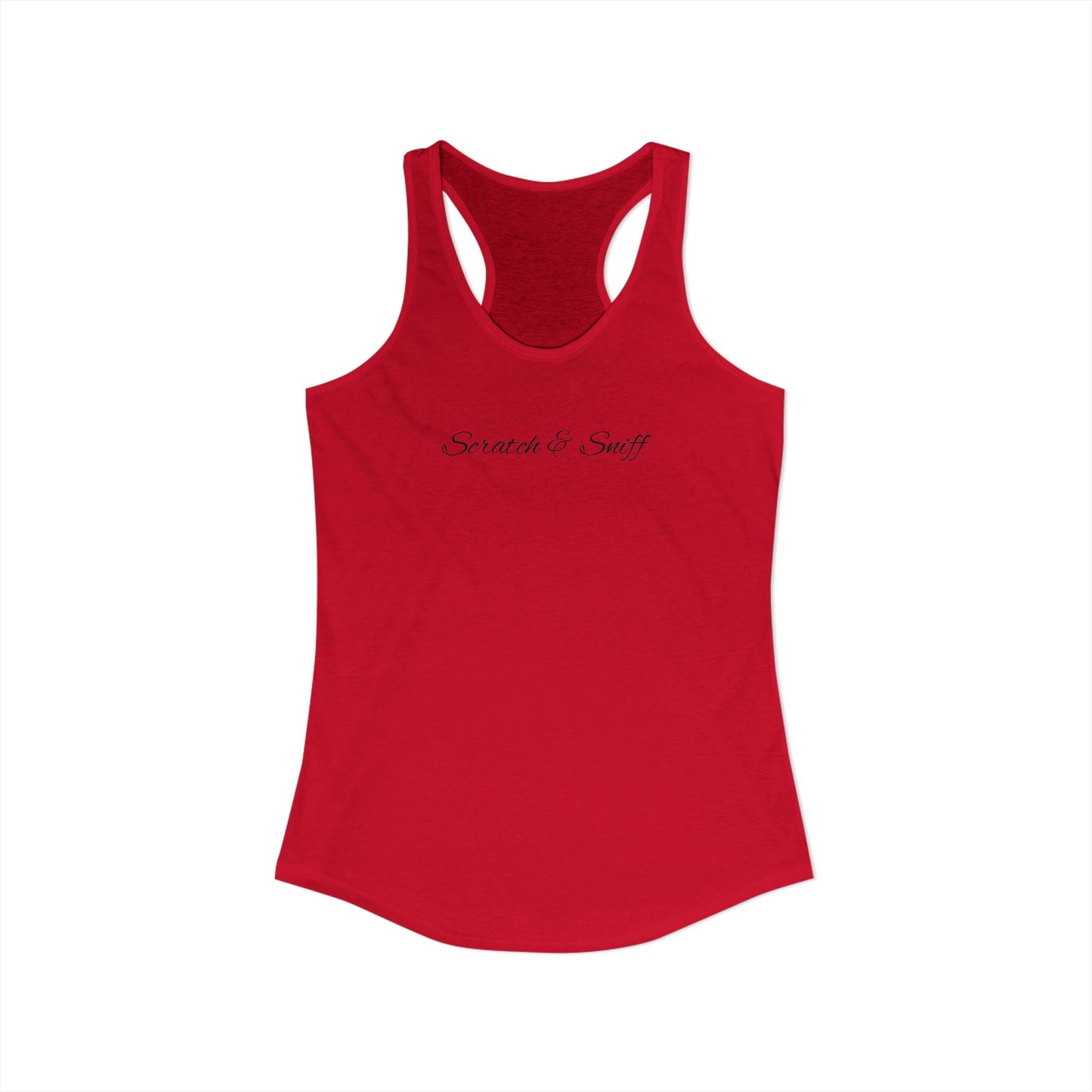Scratch-and-Sniff Scented Design Racerback Tank