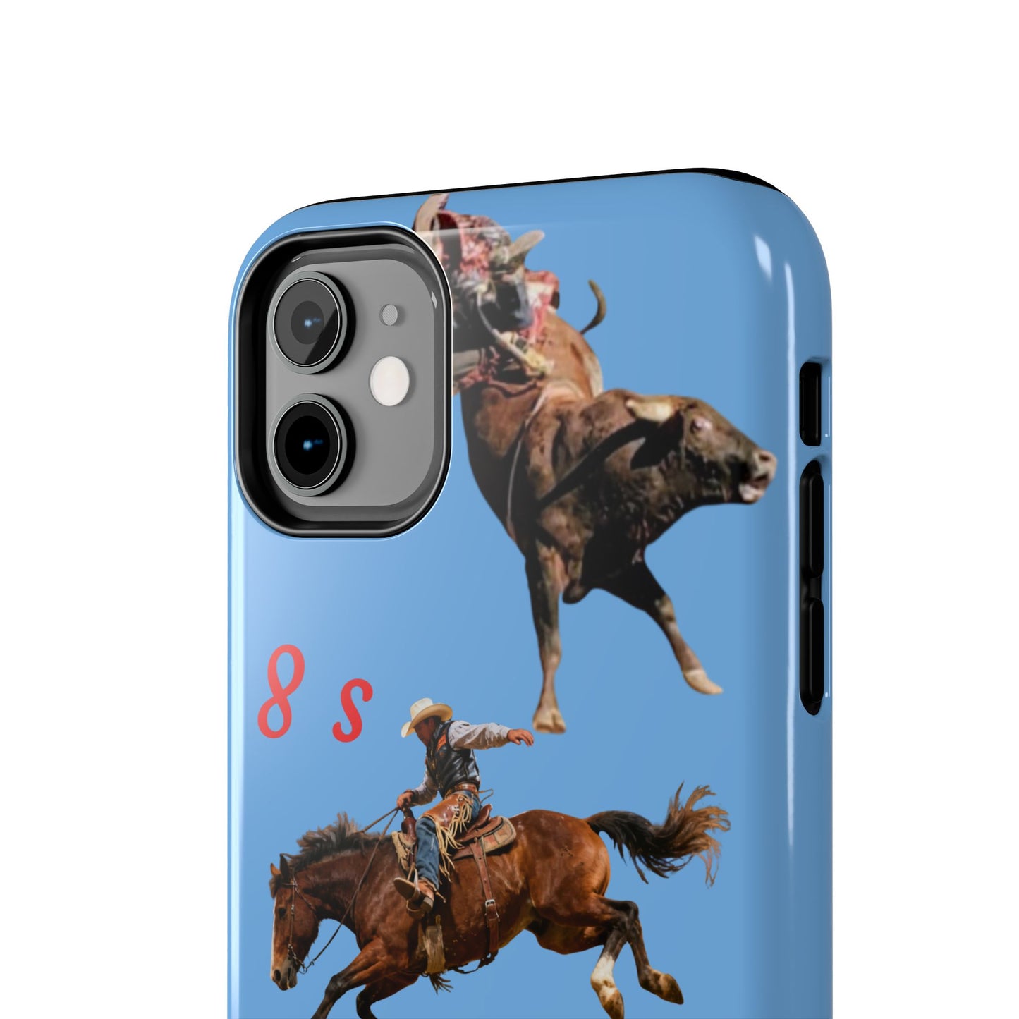 Rodeo Cowboys "8 Second Ride" Phone Case
