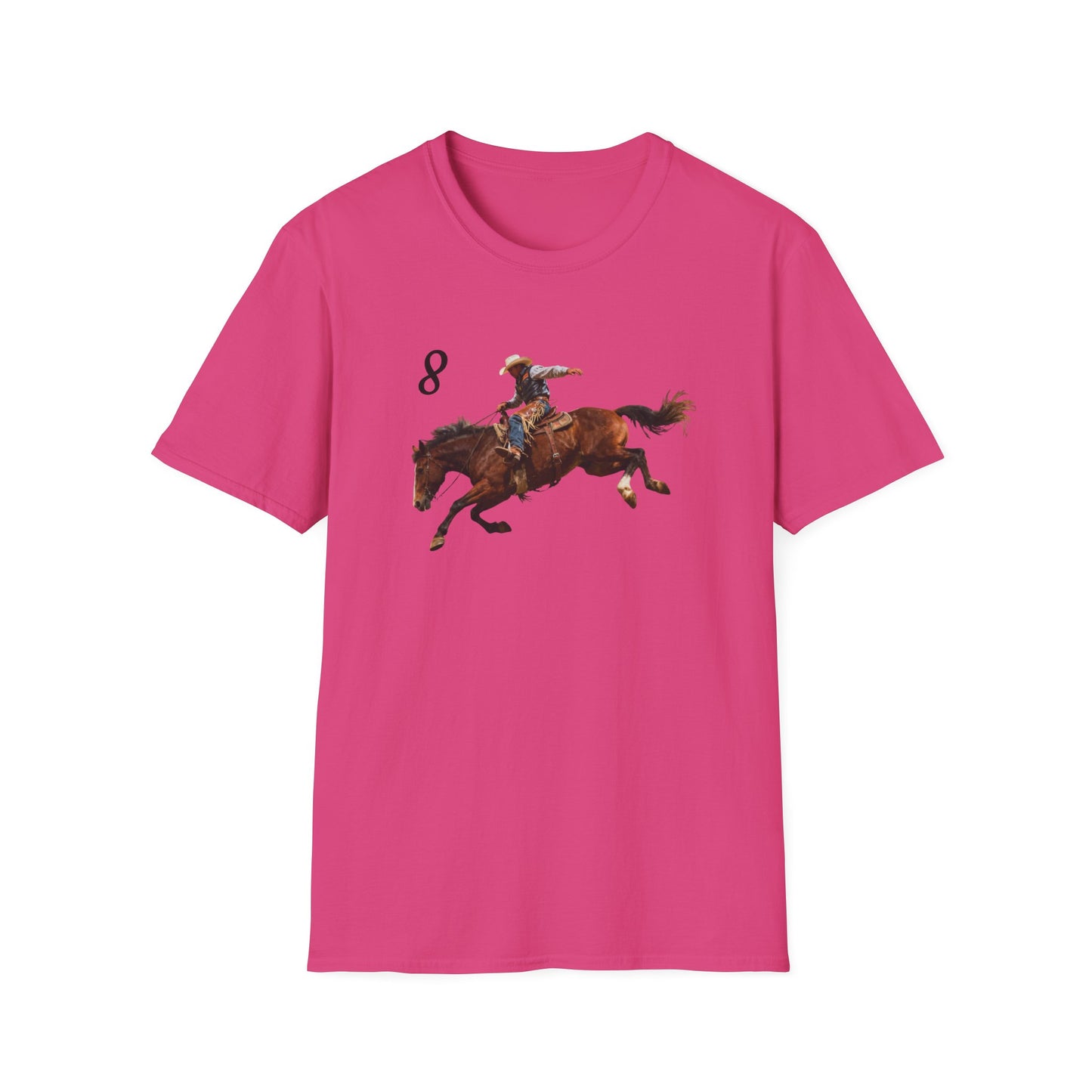Cowboy on a Bucking Horse T-Shirt | Western Rodeo Shirt