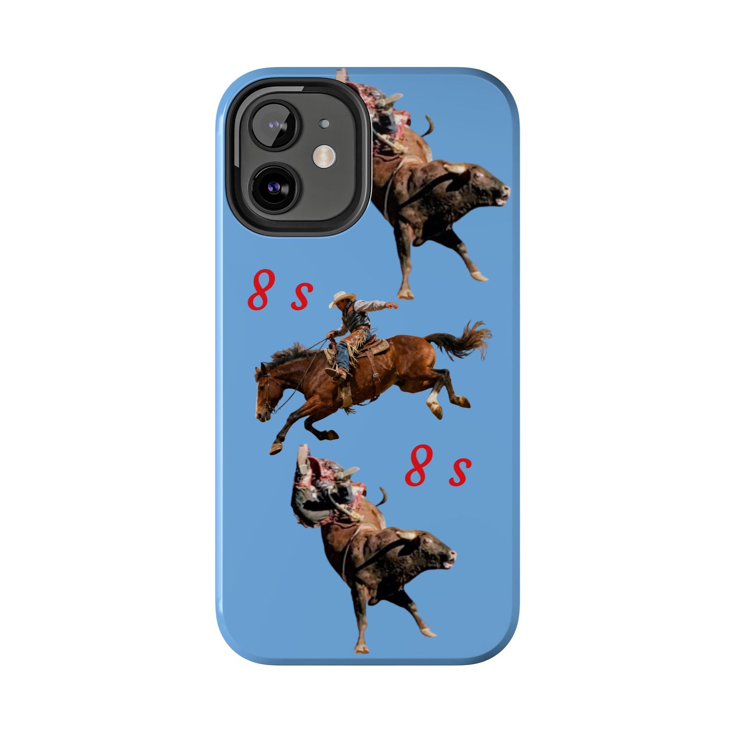 Rodeo Cowboys "8 Second Ride" Phone Case