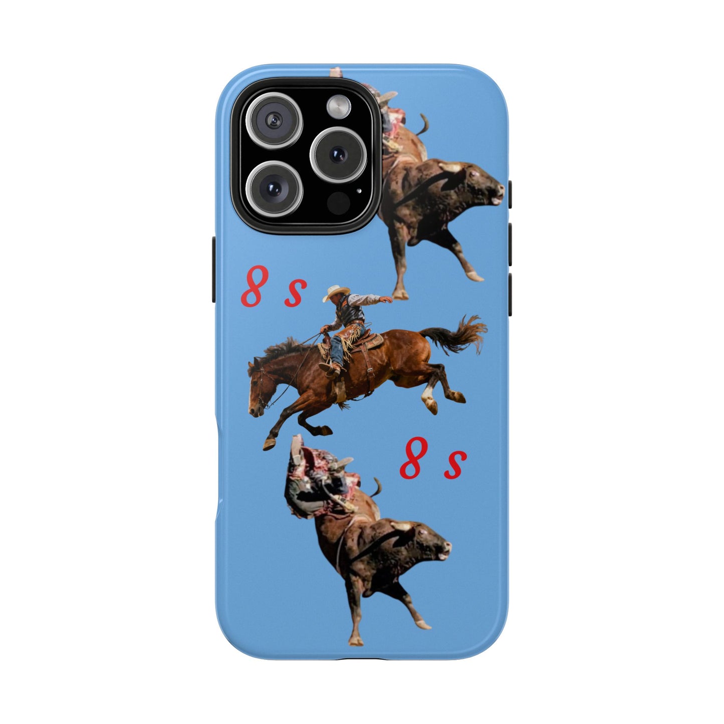 Rodeo Cowboys "8 Second Ride" Phone Case