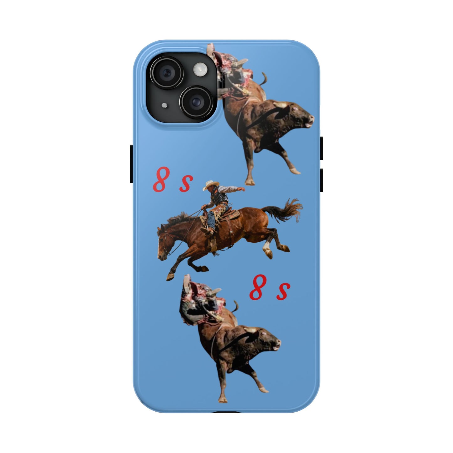 Rodeo Cowboys "8 Second Ride" Phone Case