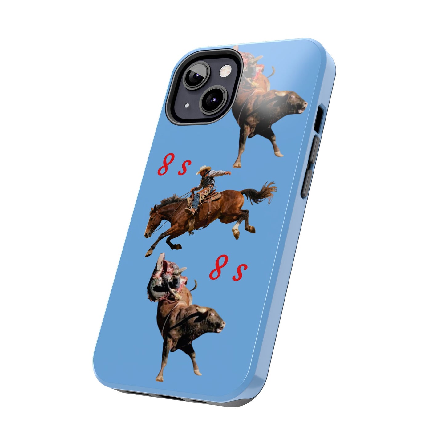 Rodeo Cowboys "8 Second Ride" Phone Case