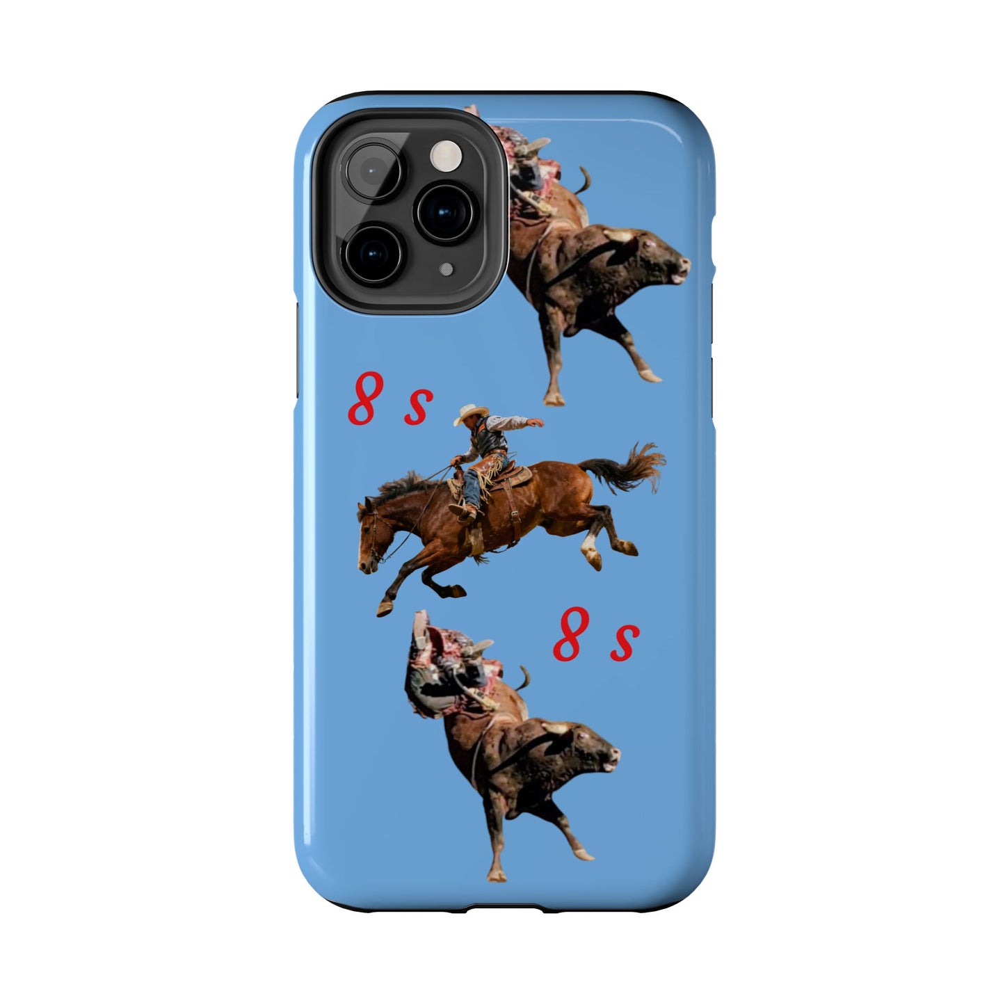 Rodeo Cowboys "8 Second Ride" Phone Case