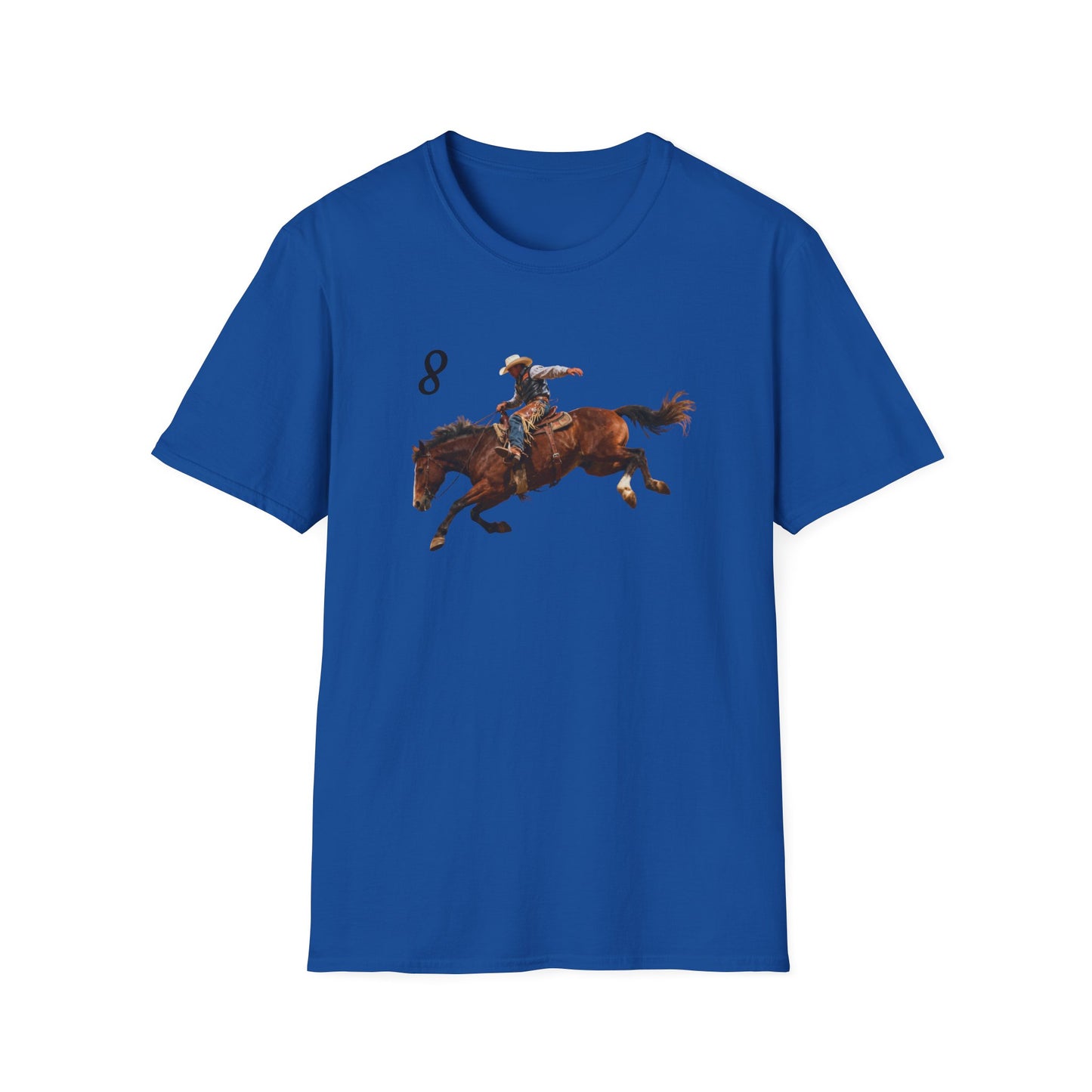 Cowboy on a Bucking Horse T-Shirt | Western Rodeo Shirt