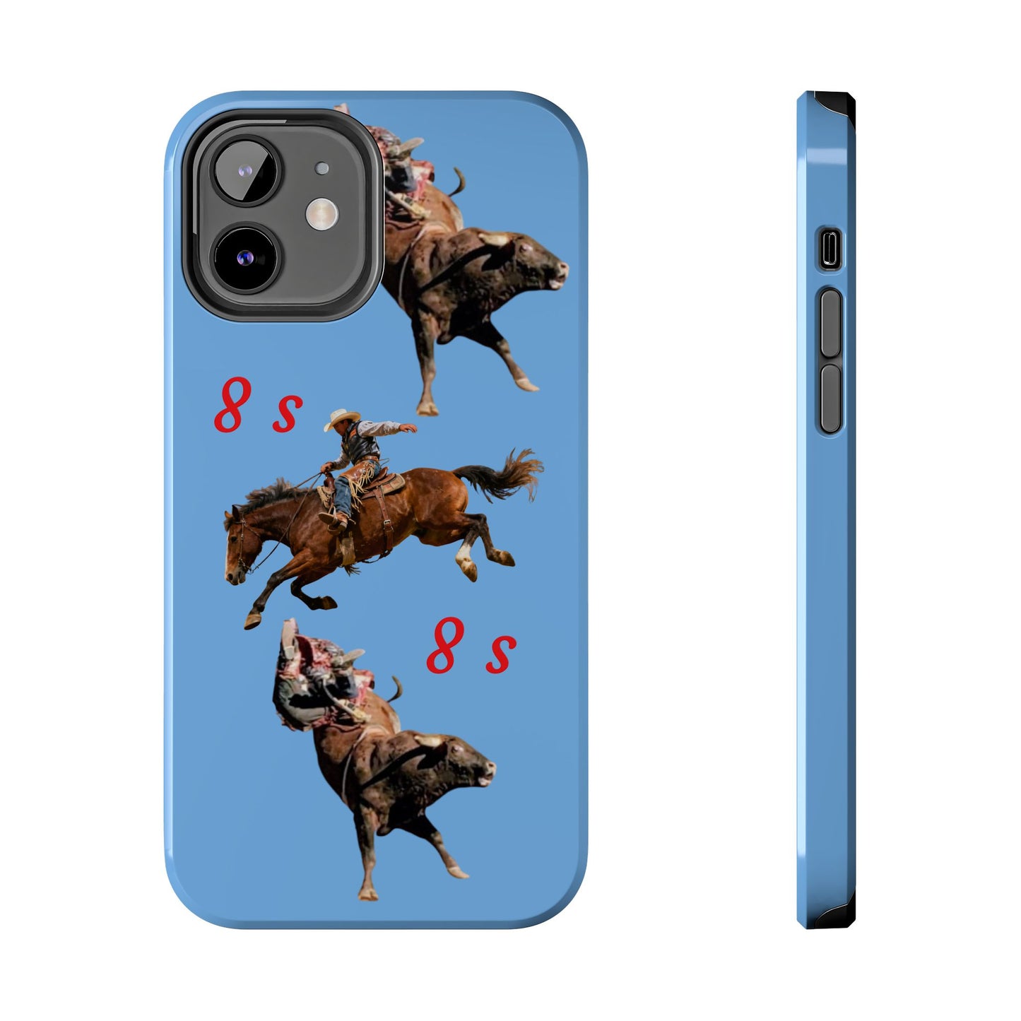 Rodeo Cowboys "8 Second Ride" Phone Case