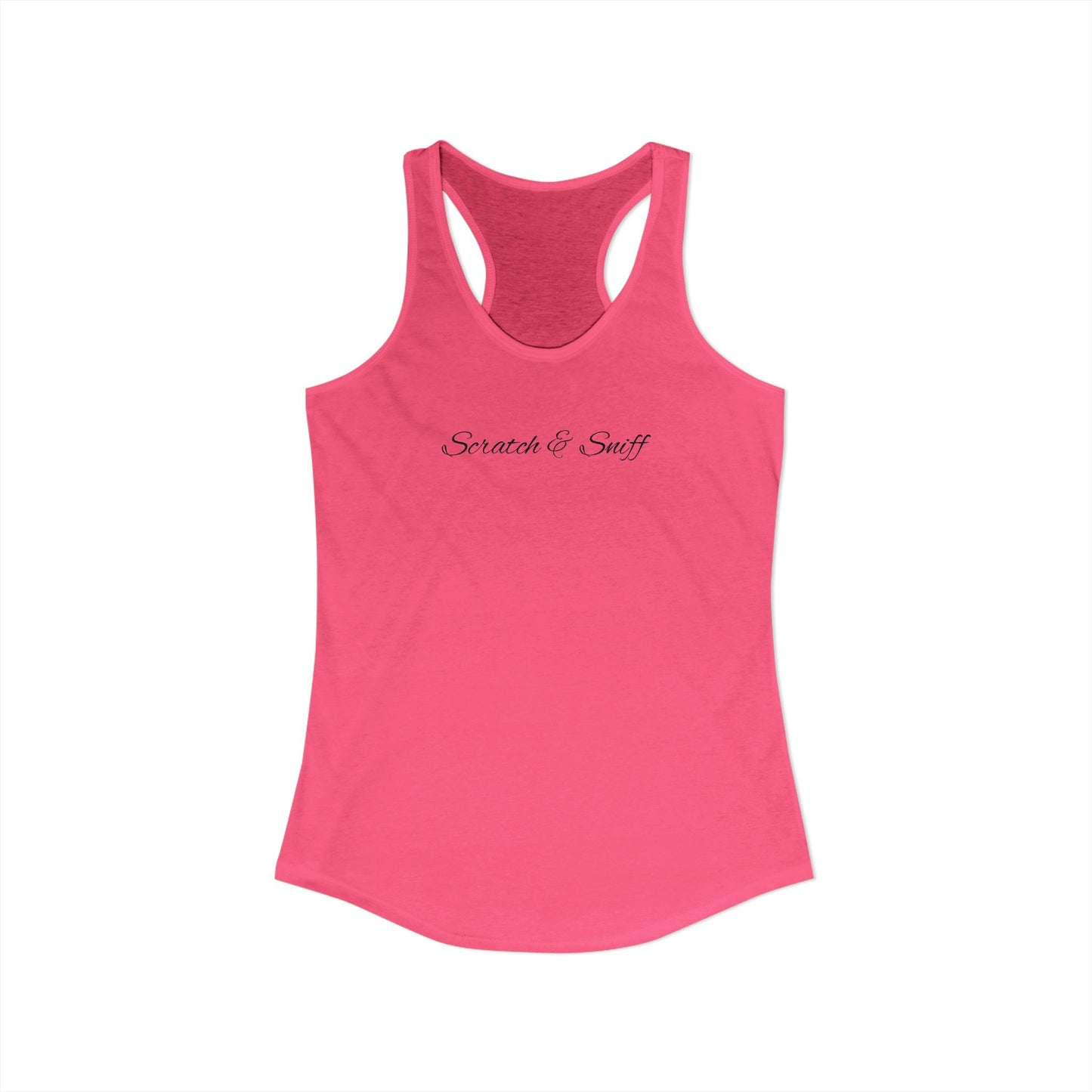 Scratch-and-Sniff Scented Design Racerback Tank