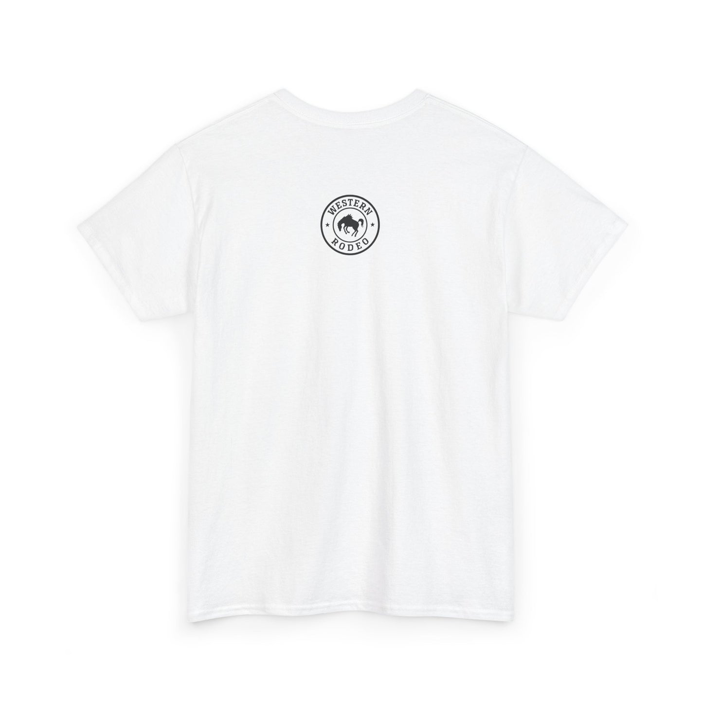Lean on Me Barrel Racing Ro deo Tee — Barrel Racing Cowboy Cowgirl Ro deo Shirt