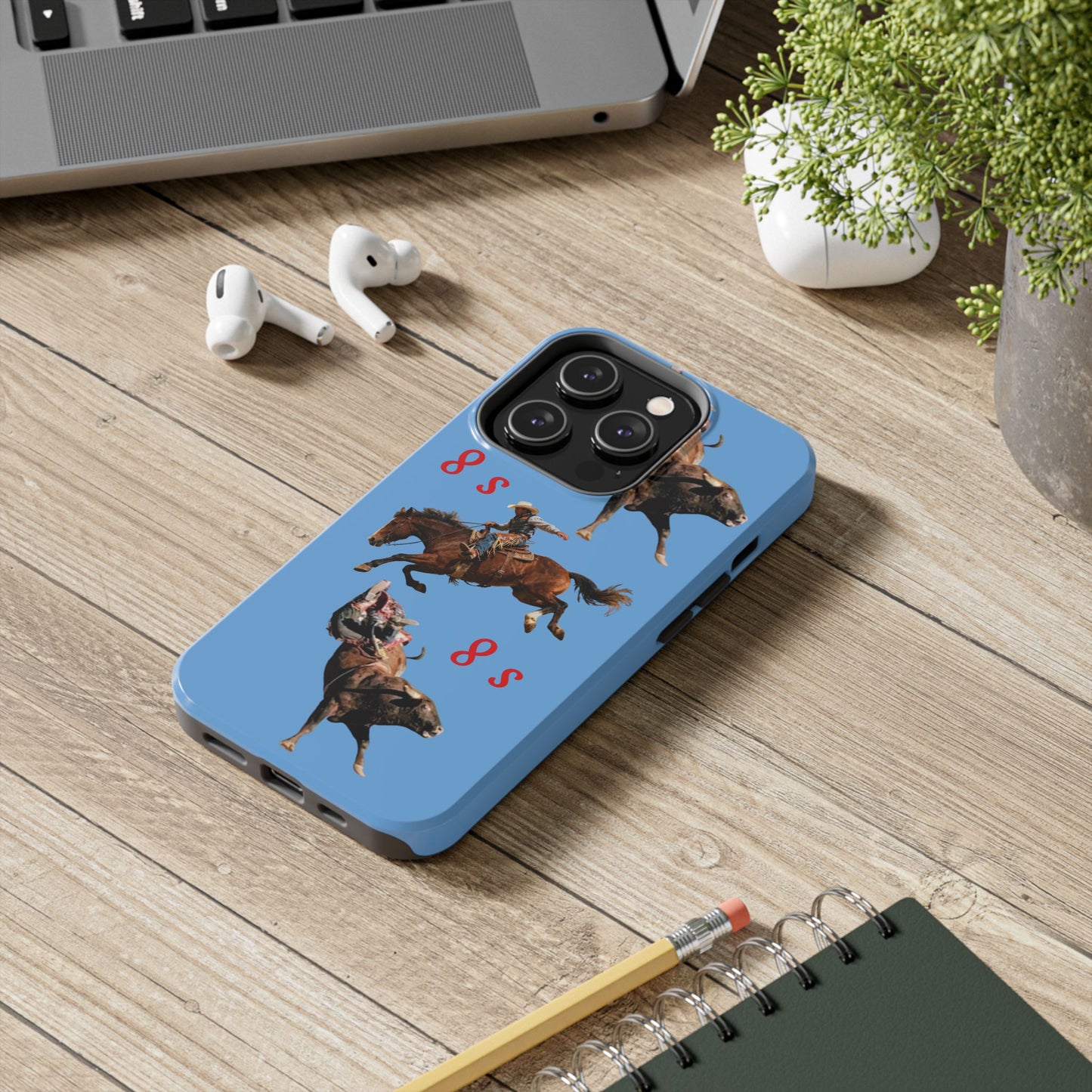 Rodeo Cowboys "8 Second Ride" Phone Case