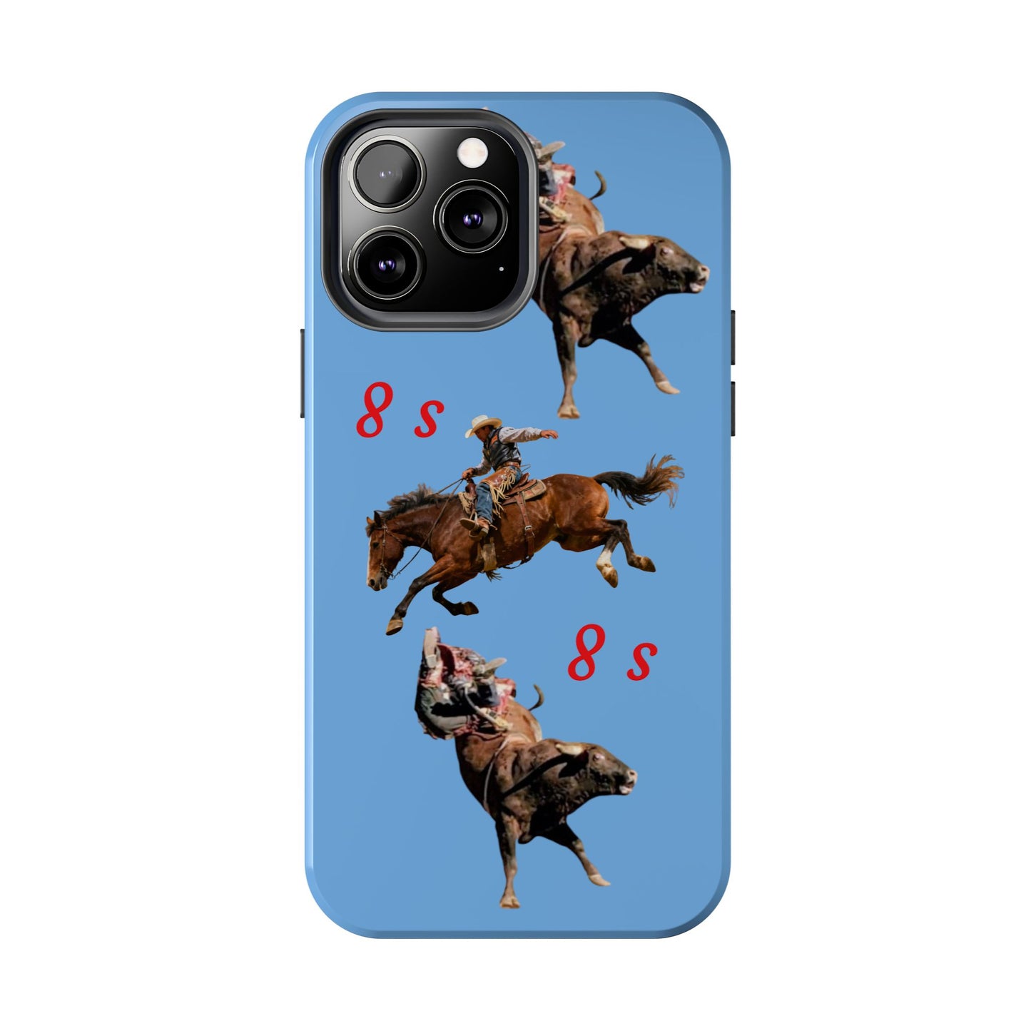 Rodeo Cowboys "8 Second Ride" Phone Case