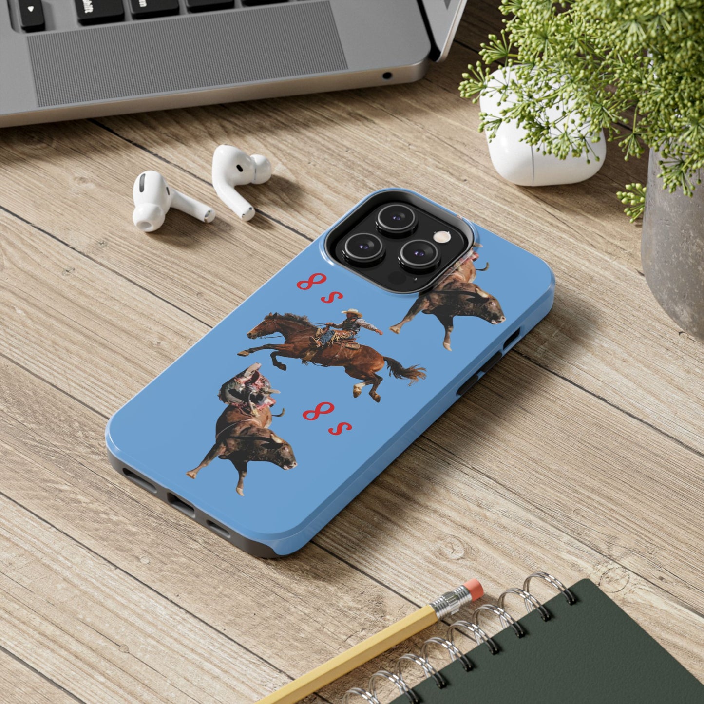 Rodeo Cowboys "8 Second Ride" Phone Case