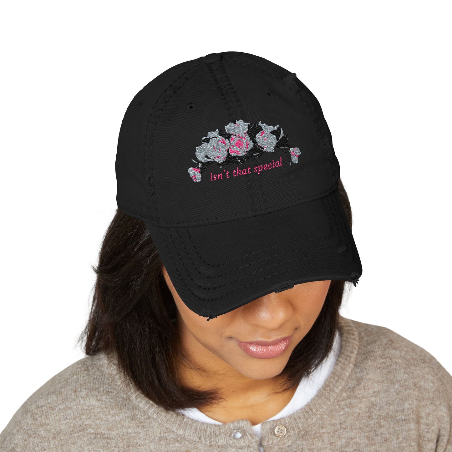 Embroidered Isnt That Special Southern Saying Floral Dad Hat  Embroidered