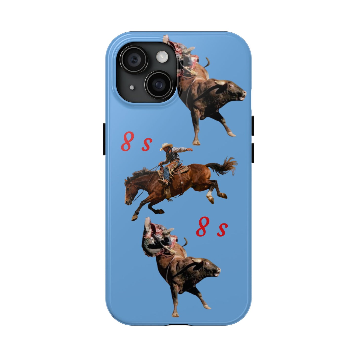 Rodeo Cowboys "8 Second Ride" Phone Case