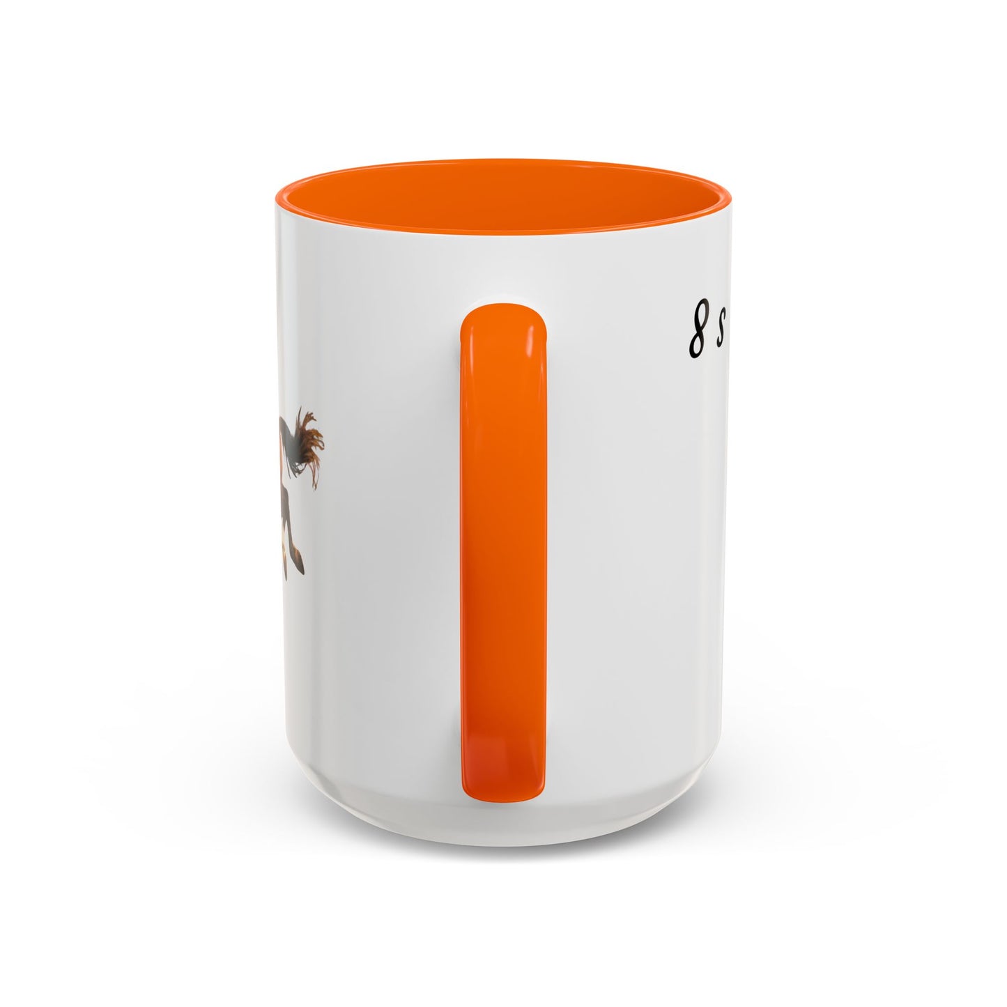 8 Second Rodeo Cowboy Ride Accent Coffee Mug — Rodeo Western Coffee Cup