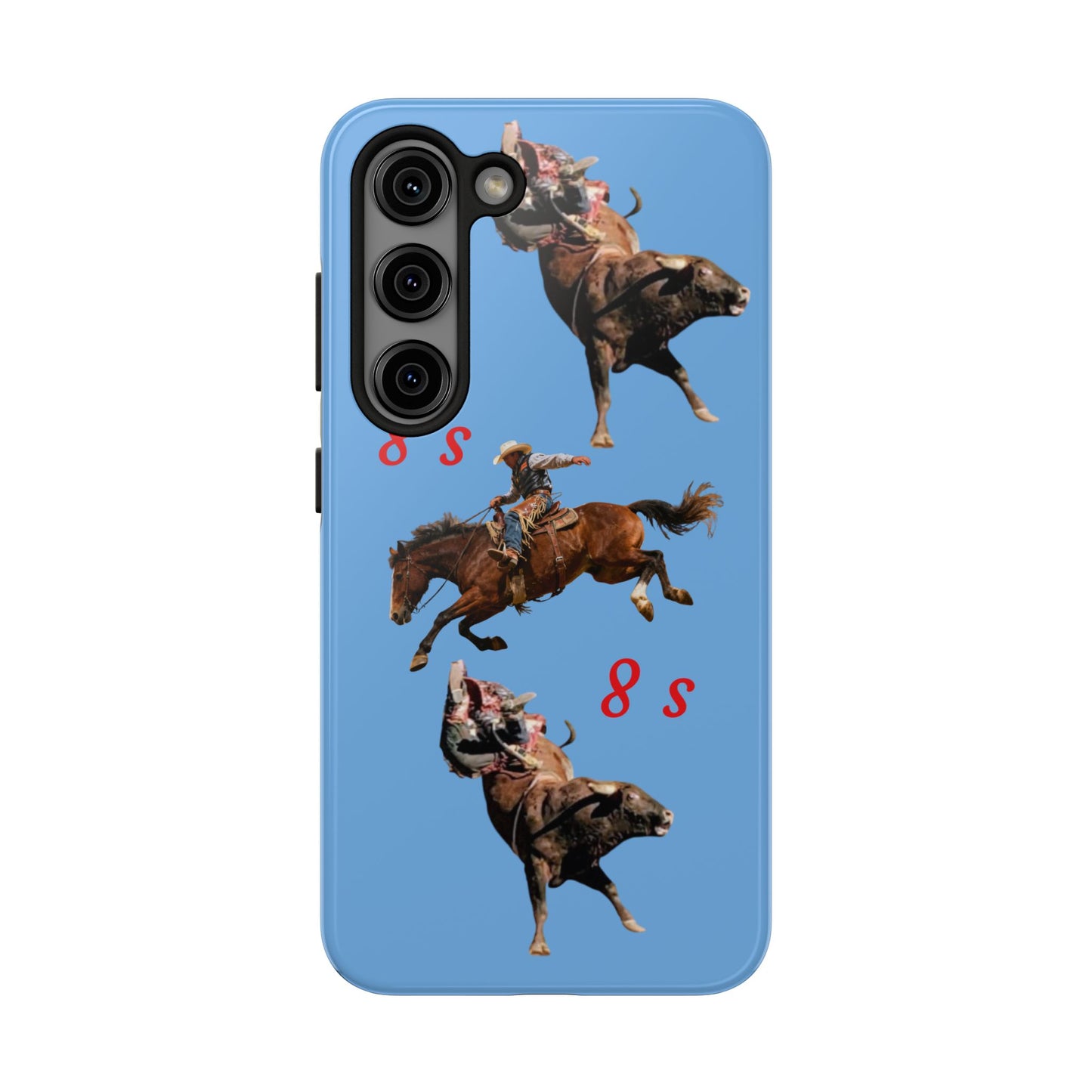 Rodeo Cowboys "8 Second Ride" Phone Case