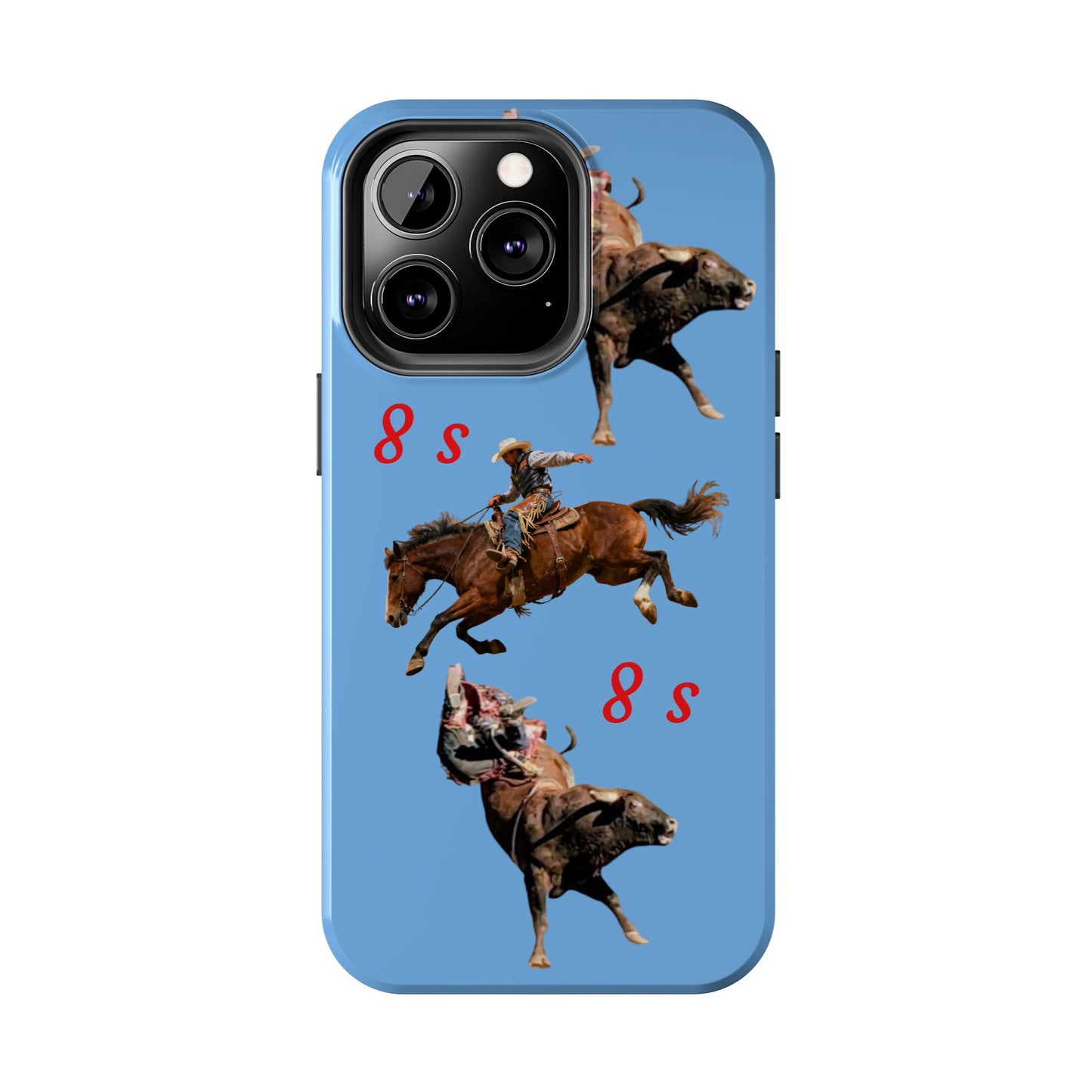 Rodeo Cowboys "8 Second Ride" Phone Case