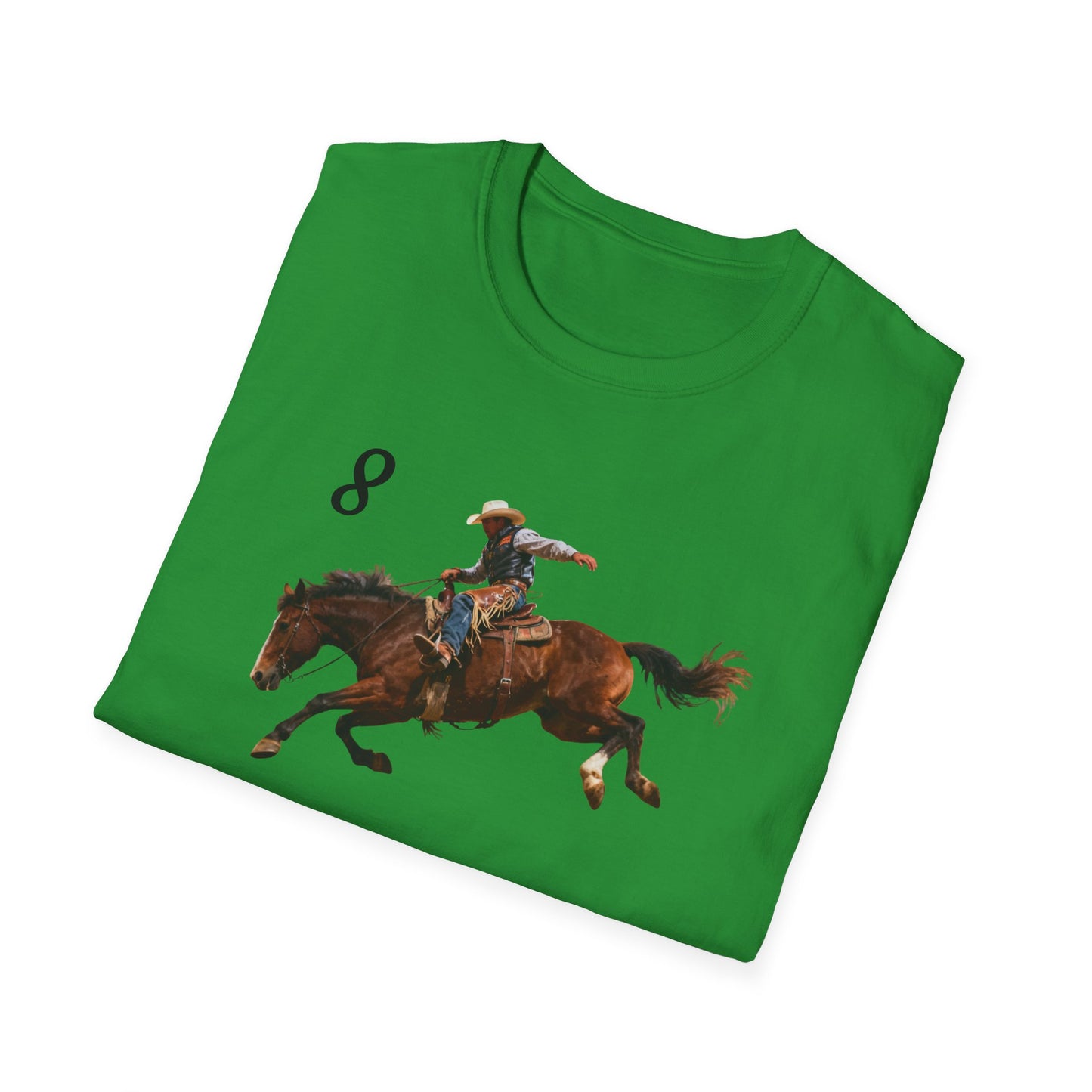 Cowboy on a Bucking Horse T-Shirt | Western Rodeo Shirt