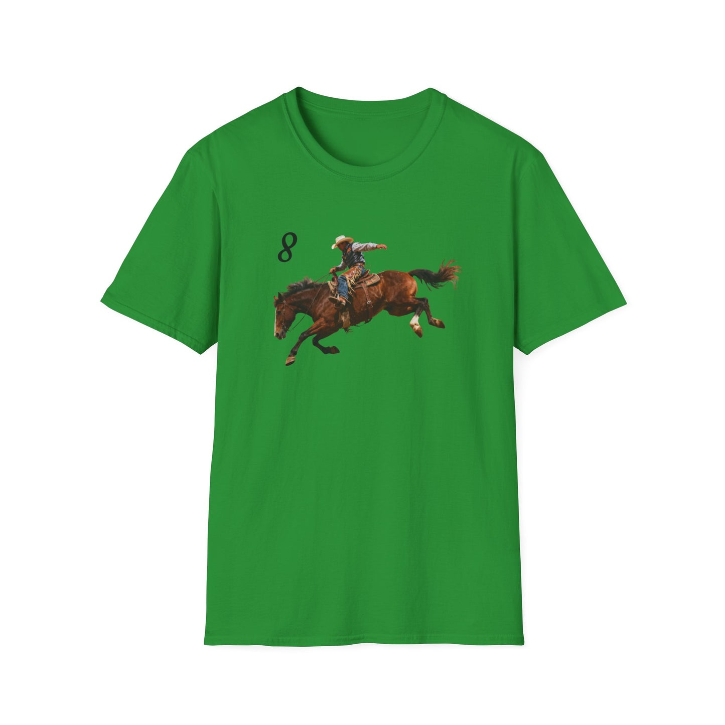 Cowboy on a Bucking Horse T-Shirt | Western Rodeo Shirt