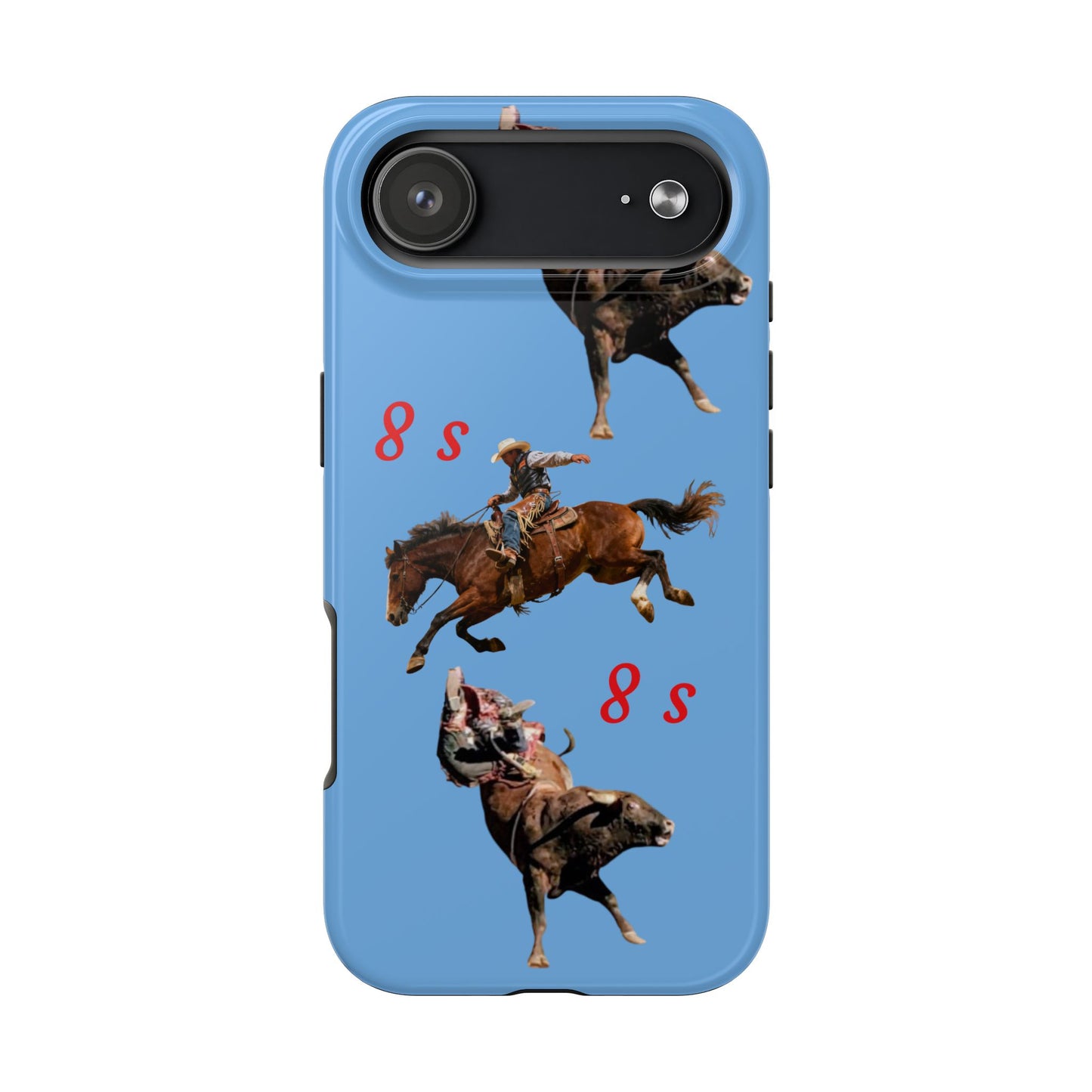 Rodeo Cowboys "8 Second Ride" Phone Case