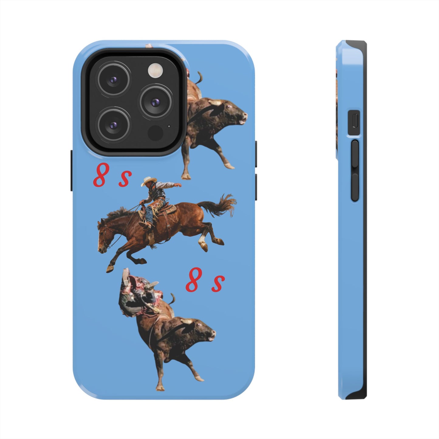 Rodeo Cowboys "8 Second Ride" Phone Case