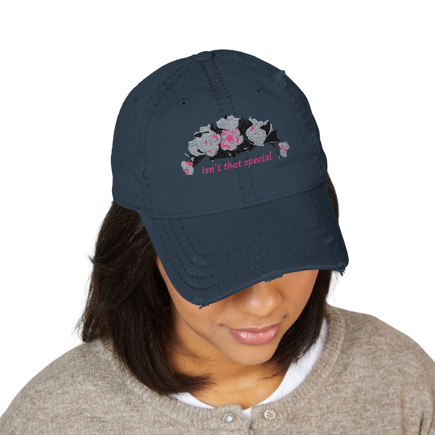 Embroidered Isnt That Special Southern Saying Floral Dad Hat  Embroidered