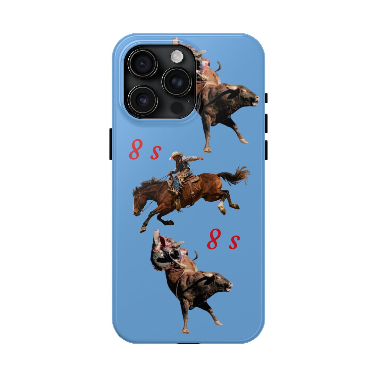 Rodeo Cowboys "8 Second Ride" Phone Case