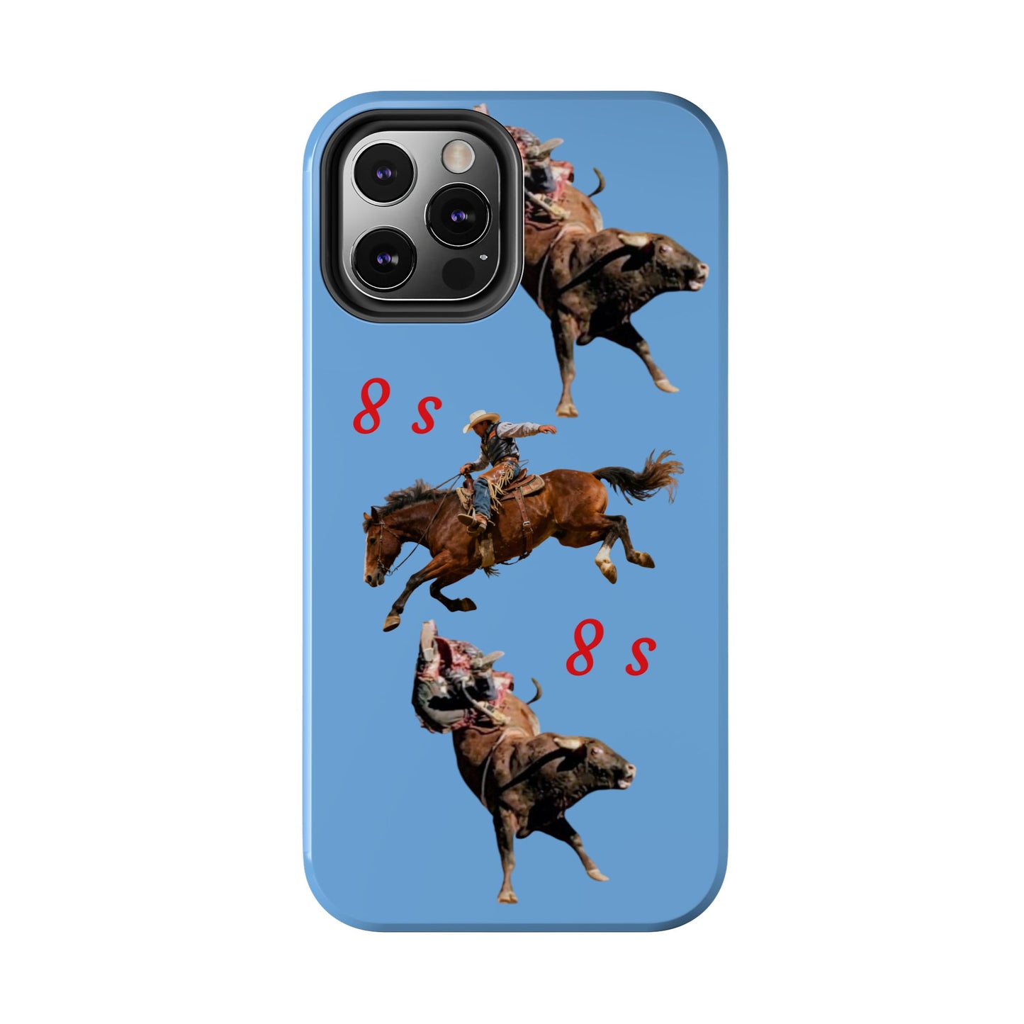 Rodeo Cowboys "8 Second Ride" Phone Case