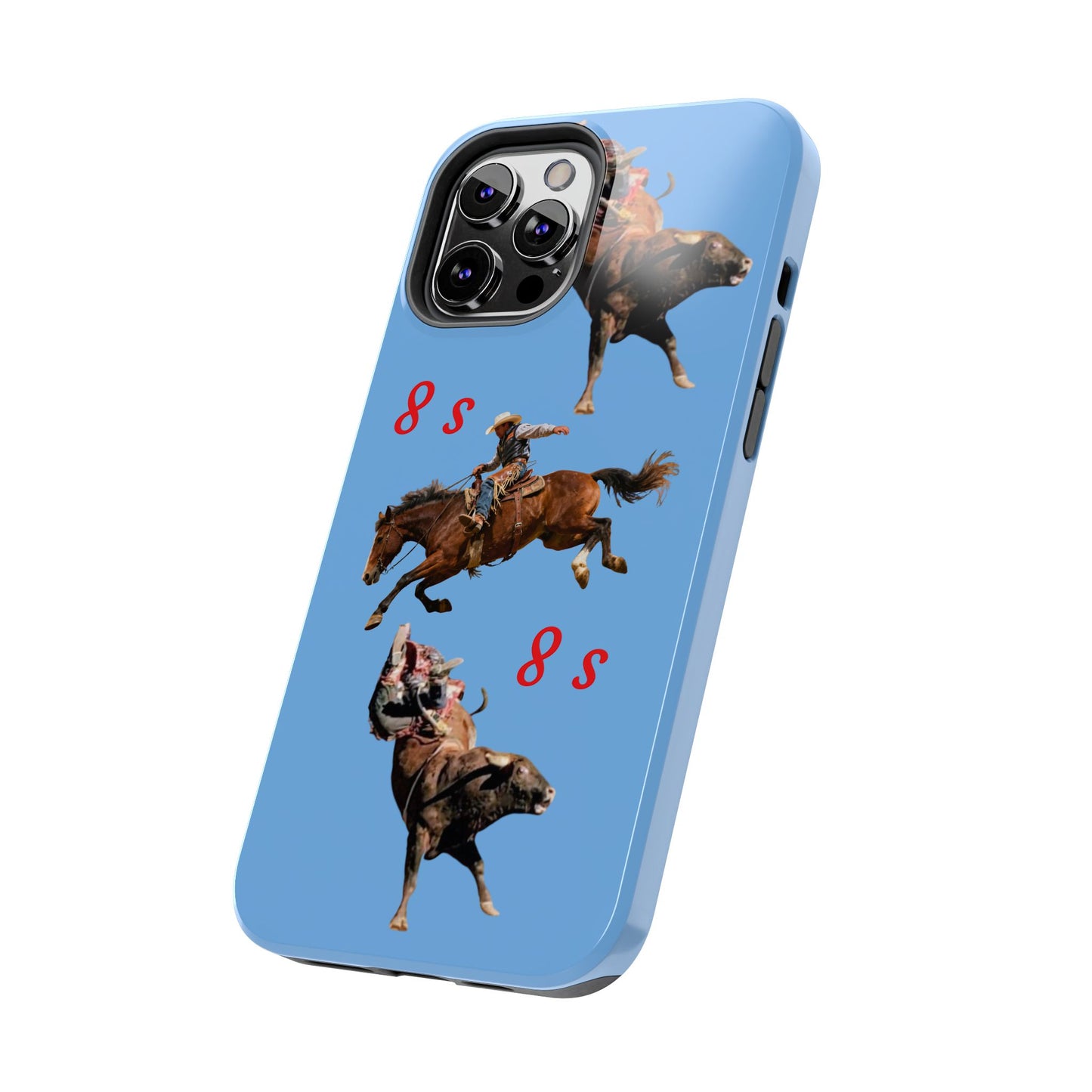 Rodeo Cowboys "8 Second Ride" Phone Case